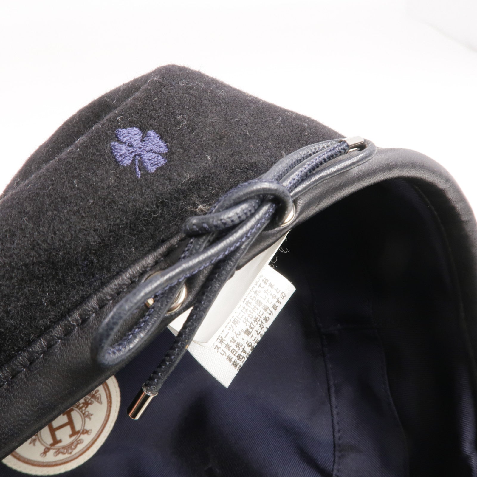 HERMES Cashmere Beret Hat帽子