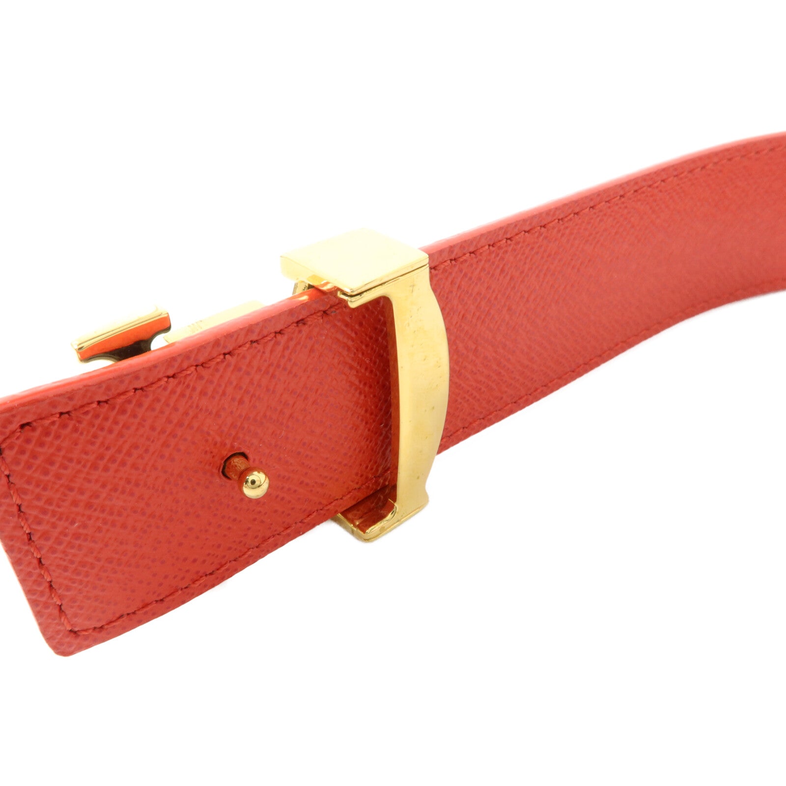 LOUIS VUITTON Monogram LV Initiales 90cm Belt皮帶