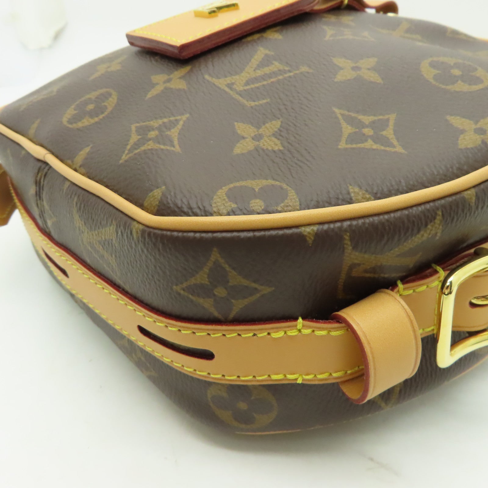 LOUIS VUITTON 【激減優惠】Monogram Boite Chapeau Souple MM金扣肩背袋啡色