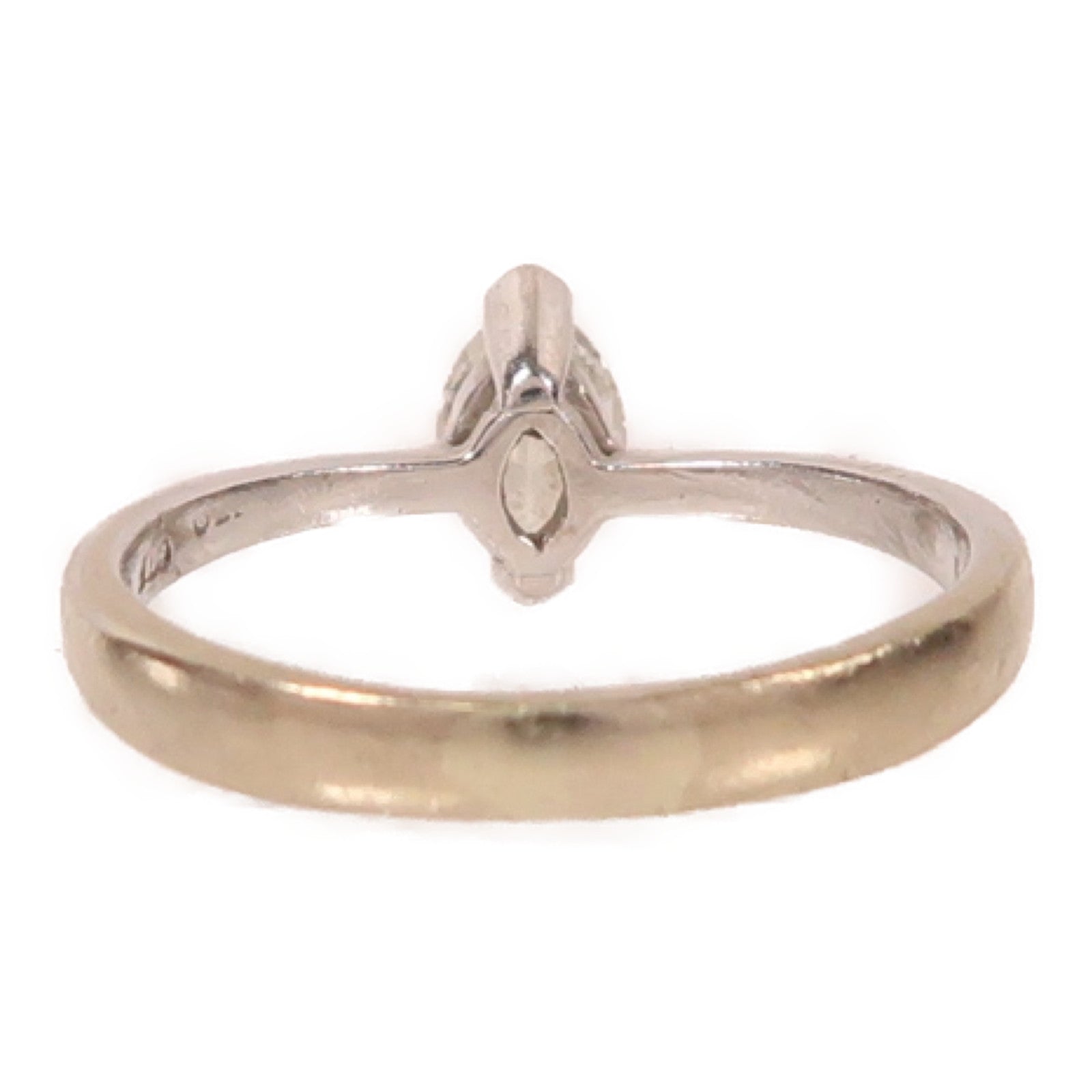 JEWELRY 18K白金Diamond1.9g 0.30ct鑽石戒指US#4