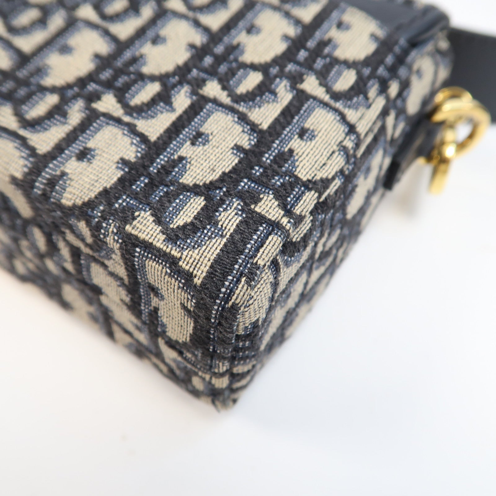 Dior (PRICE DOWN) CD GHW 30 Montaigne Shoulder Bag M9204UTZQM928 Canvas Navy/Beige
