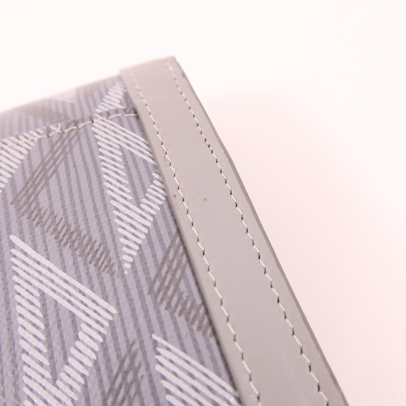 Dior CD SHW Hit The Road Clutch Bag Coated Canvas Grey