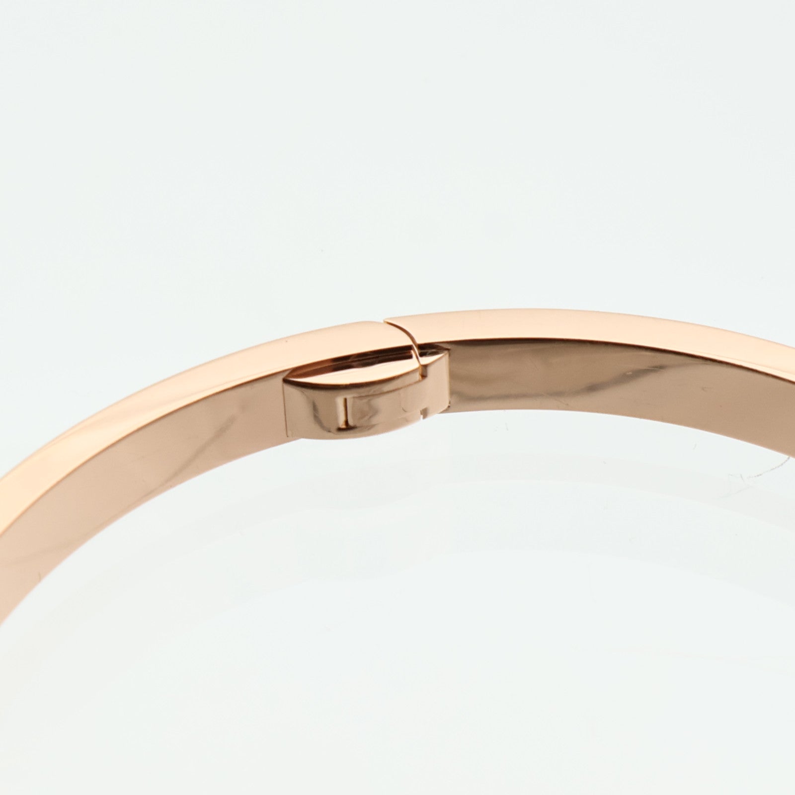 CARTIER 18K玫瑰金Love Bangle SM Paved鑽石手鐲Cartier#16
