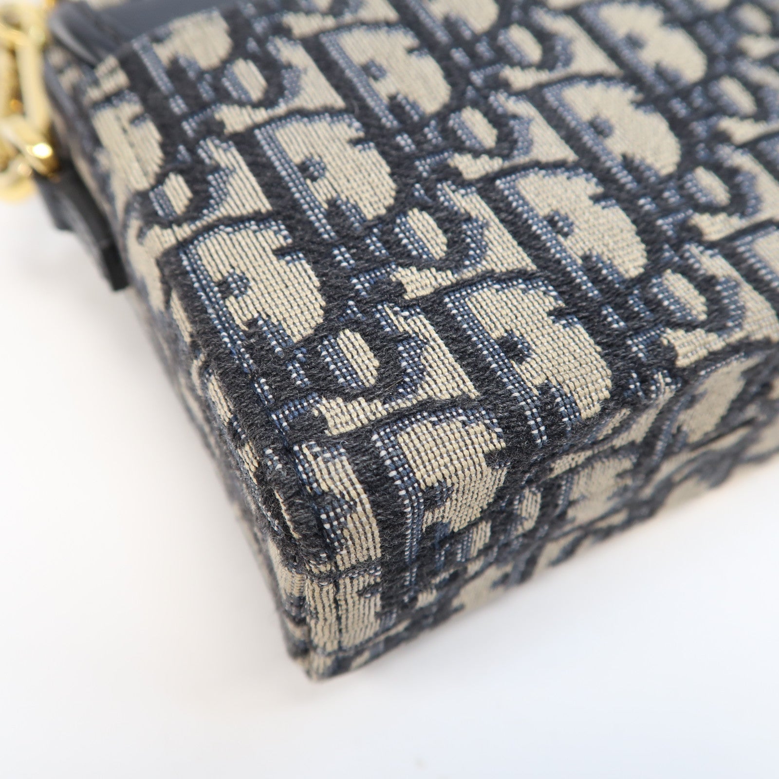 Dior (PRICE DOWN) CD GHW 30 Montaigne Shoulder Bag M9204UTZQM928 Canvas Navy/Beige