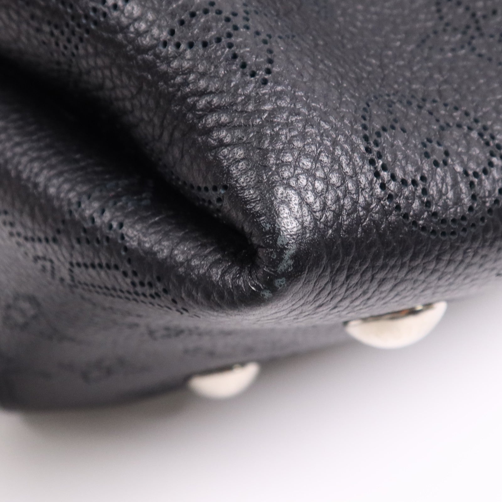 LOUIS VUITTON Mahina Bella銀扣手挽肩背兩用袋