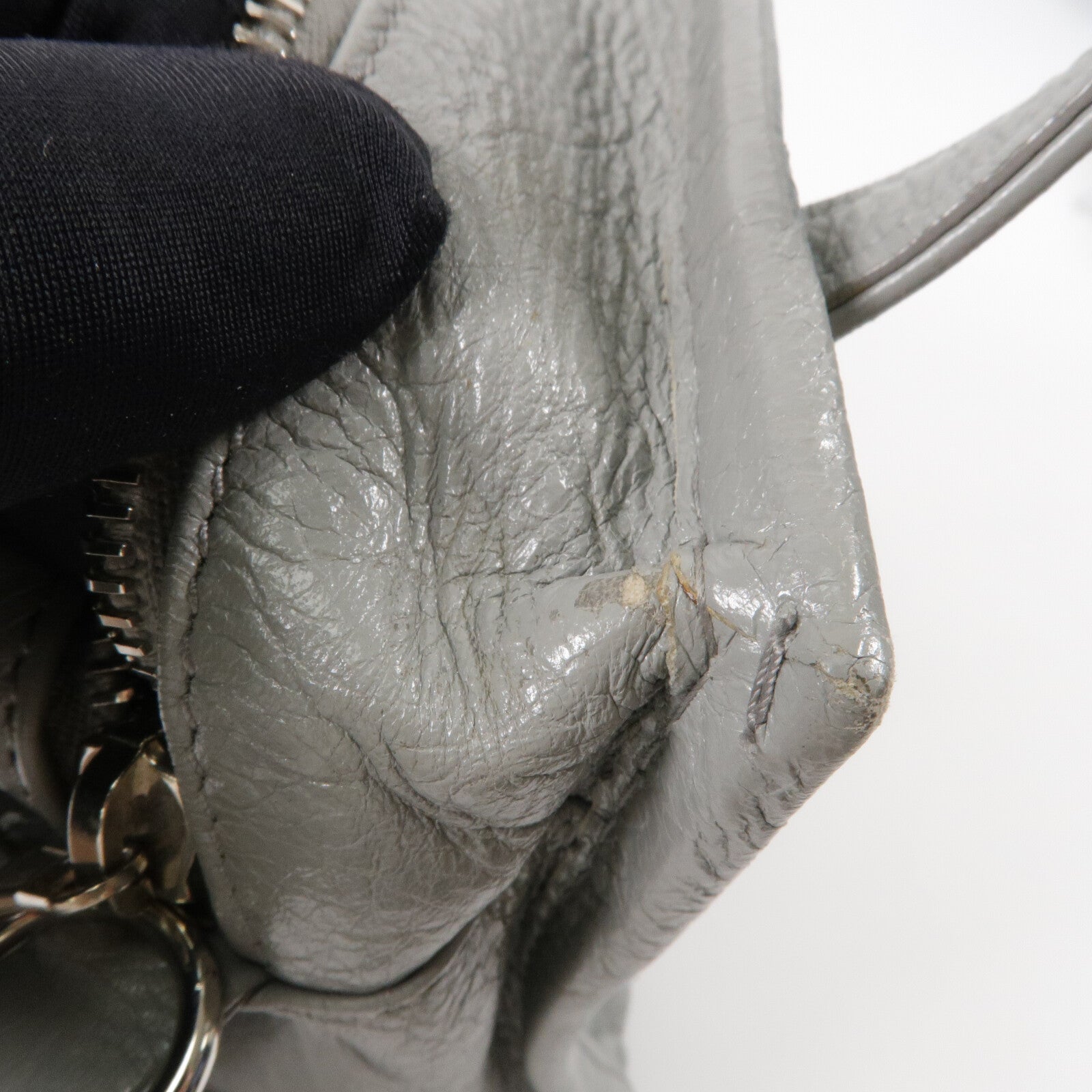 BALENCIAGA 牛皮皮革Bazaar Shopper XXS手挽肩背兩用袋