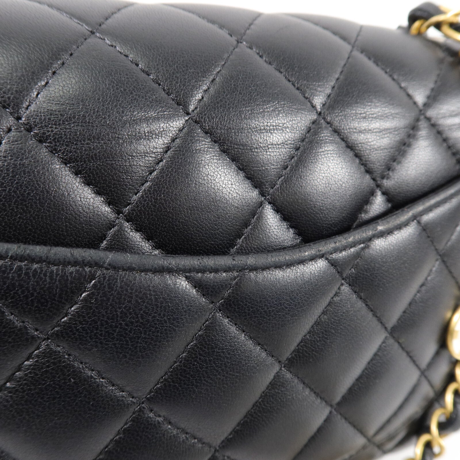CHANEL 羊皮皮革Chain Shoulder鏈帶肩背袋