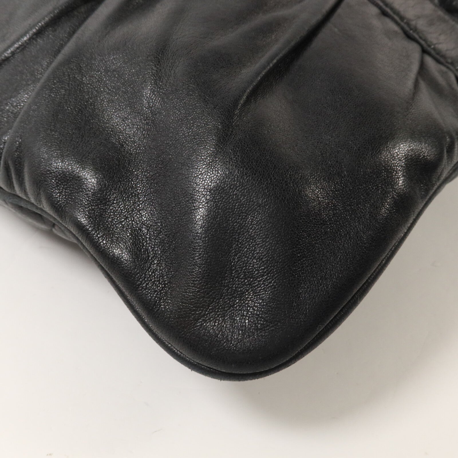 CHANEL 牛皮皮革Pile Ou Face Bag鏈帶肩背袋
