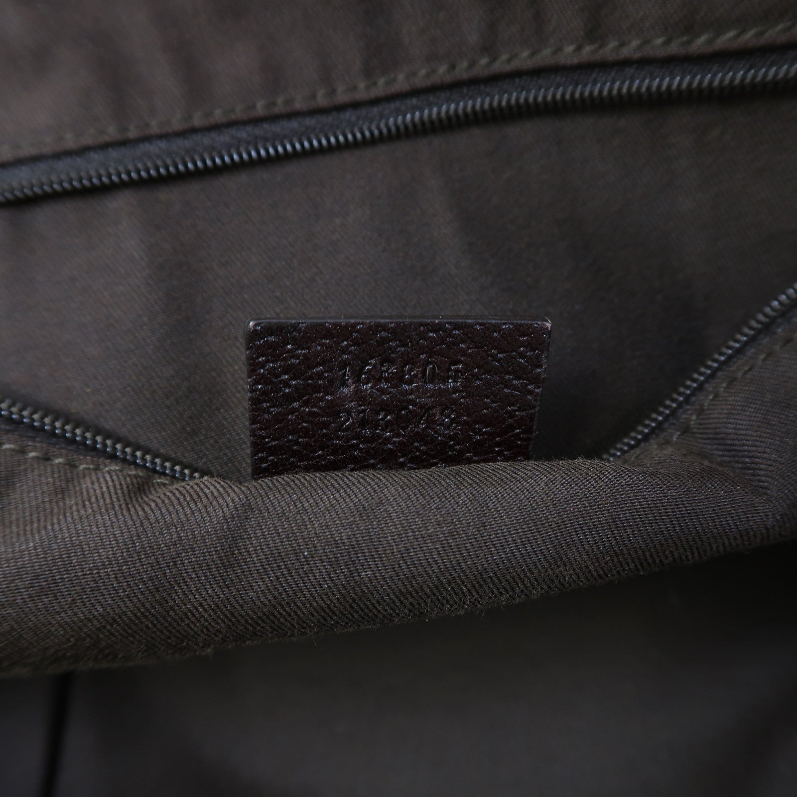 GUCCI 帆布Tote Bag金扣肩背袋啡色