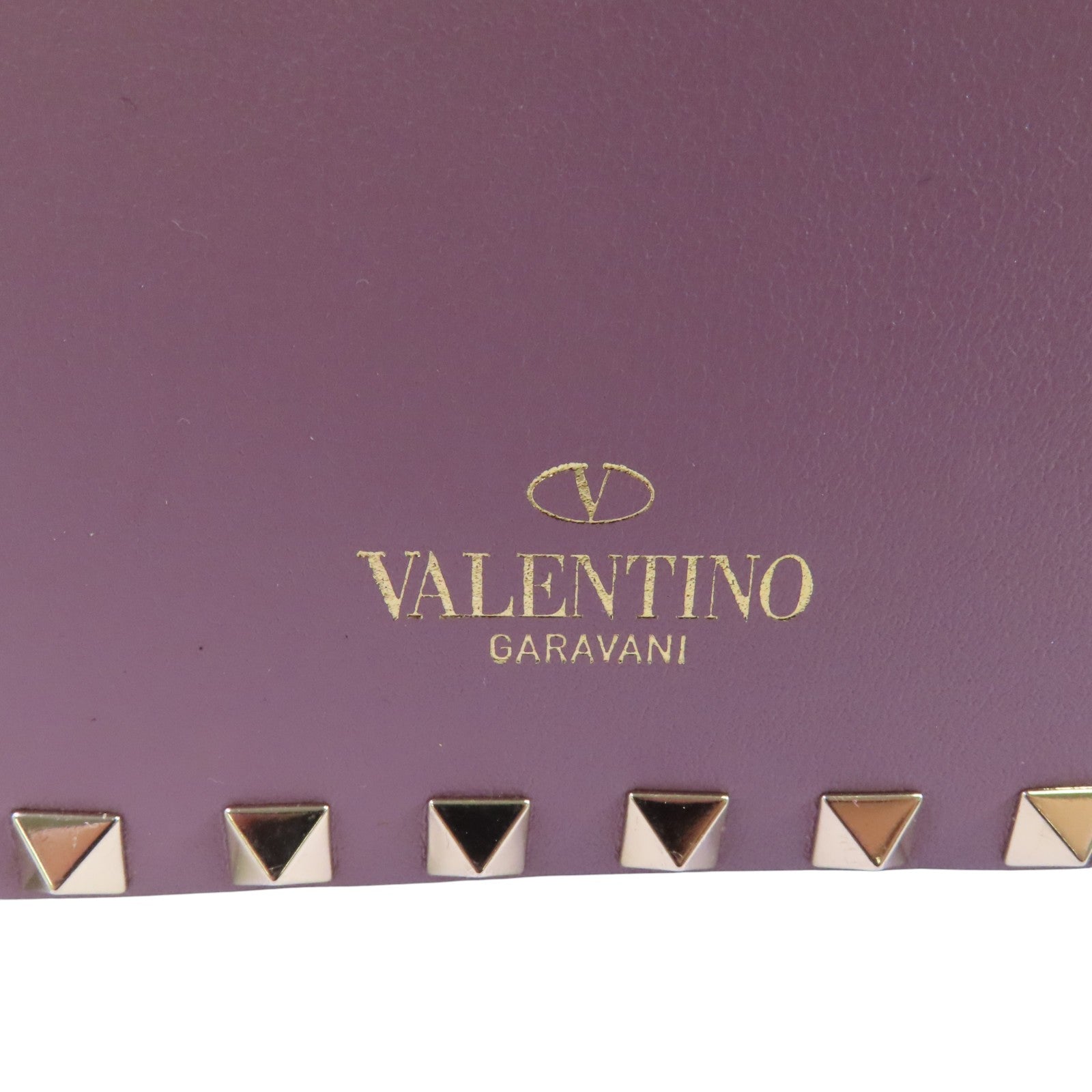 Valentino 牛皮皮革Rockstud Shoulder Bag金扣肩背袋