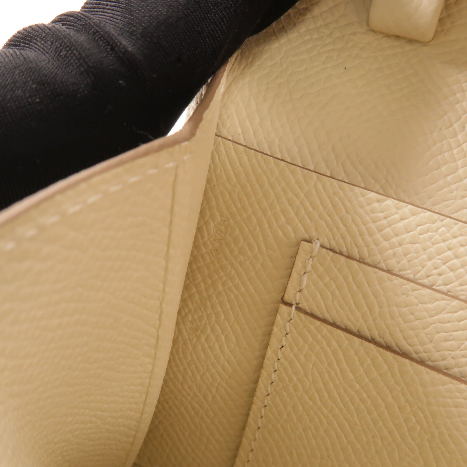 HERMES Epsom皮革Maillon To Go肩背袋Craie