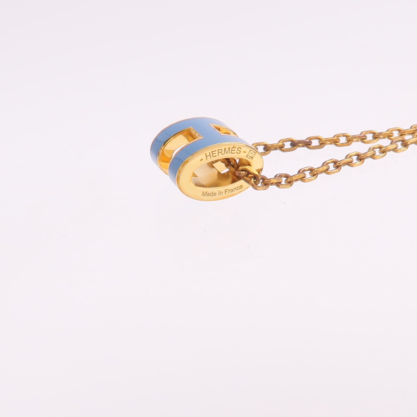 HERMES 金屬Mini Pop H項鍊