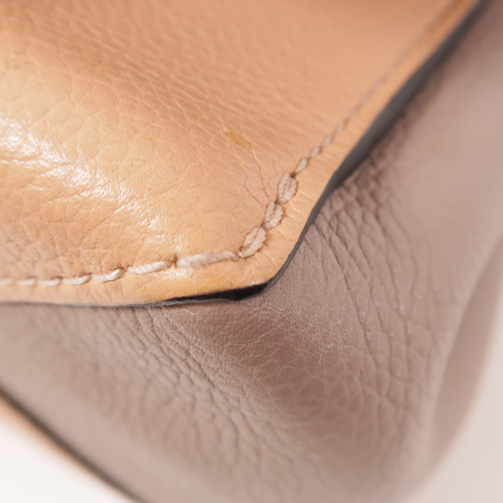 LOUIS VUITTON 牛皮皮革Lockme II BB銀扣鏈帶手挽肩背兩用袋