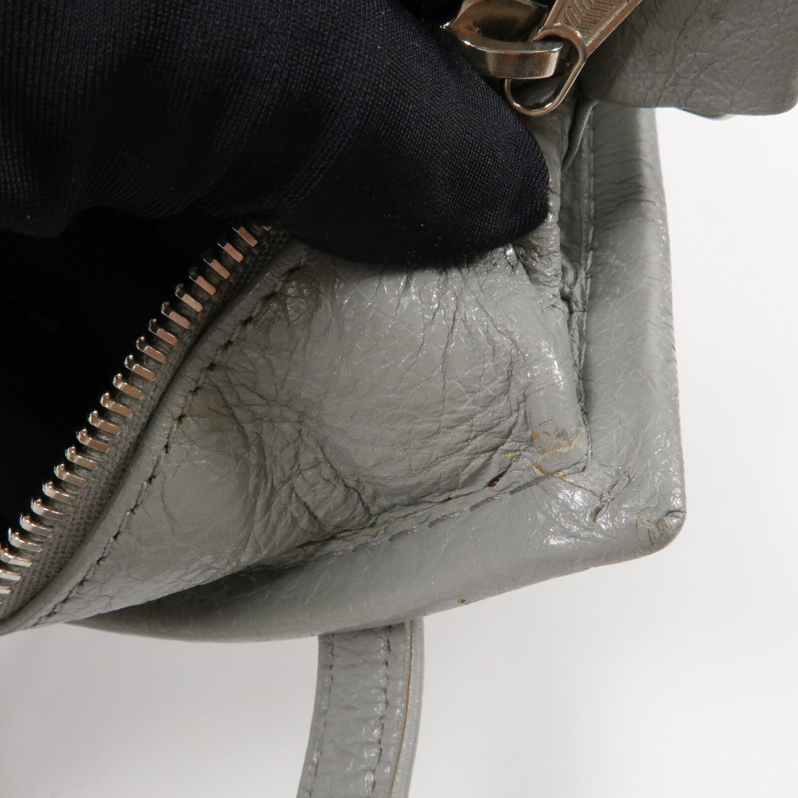 BALENCIAGA 牛皮皮革Bazaar Shopper XXS手挽肩背兩用袋