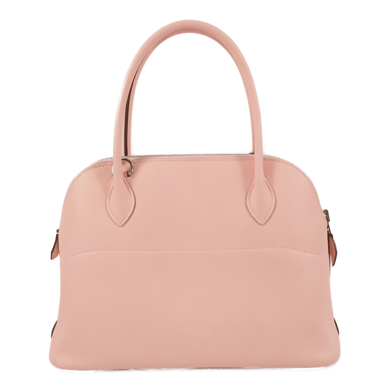 HERMES Swift皮革Bolide 27手挽肩背兩用袋Rose Sakura