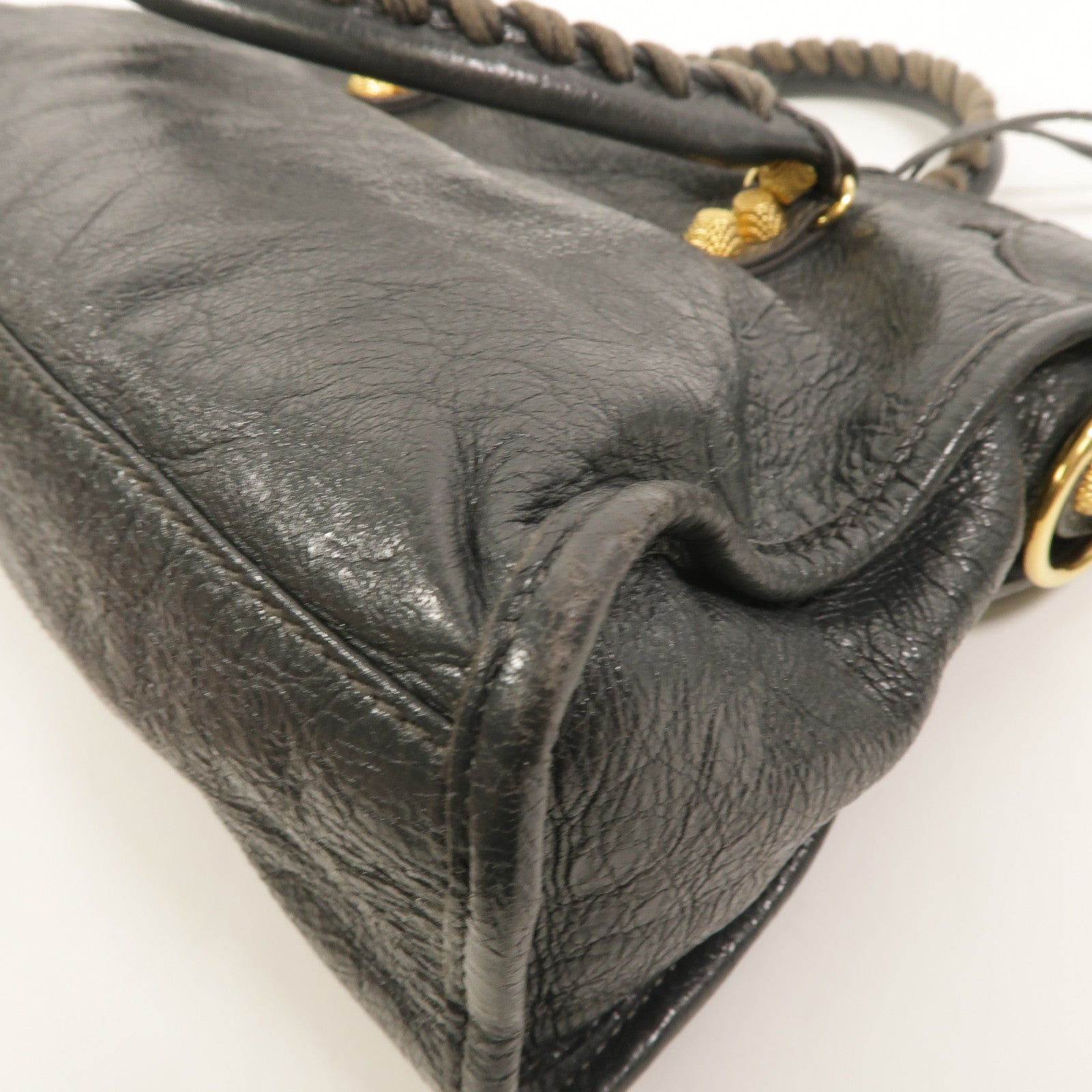 BALENCIAGA 羊皮皮革Giant New City手挽肩背兩用袋