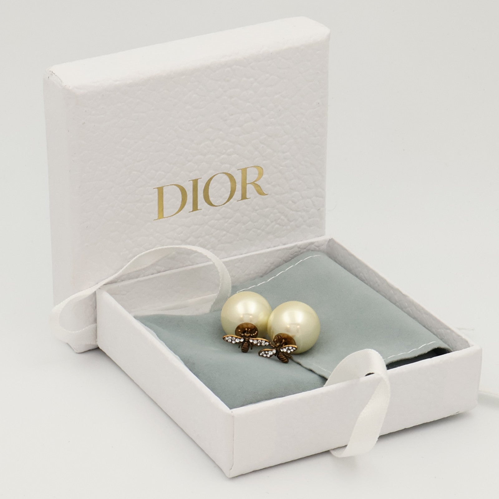 Dior PVC/金屬Dior Tribales Bee Earrings耳環