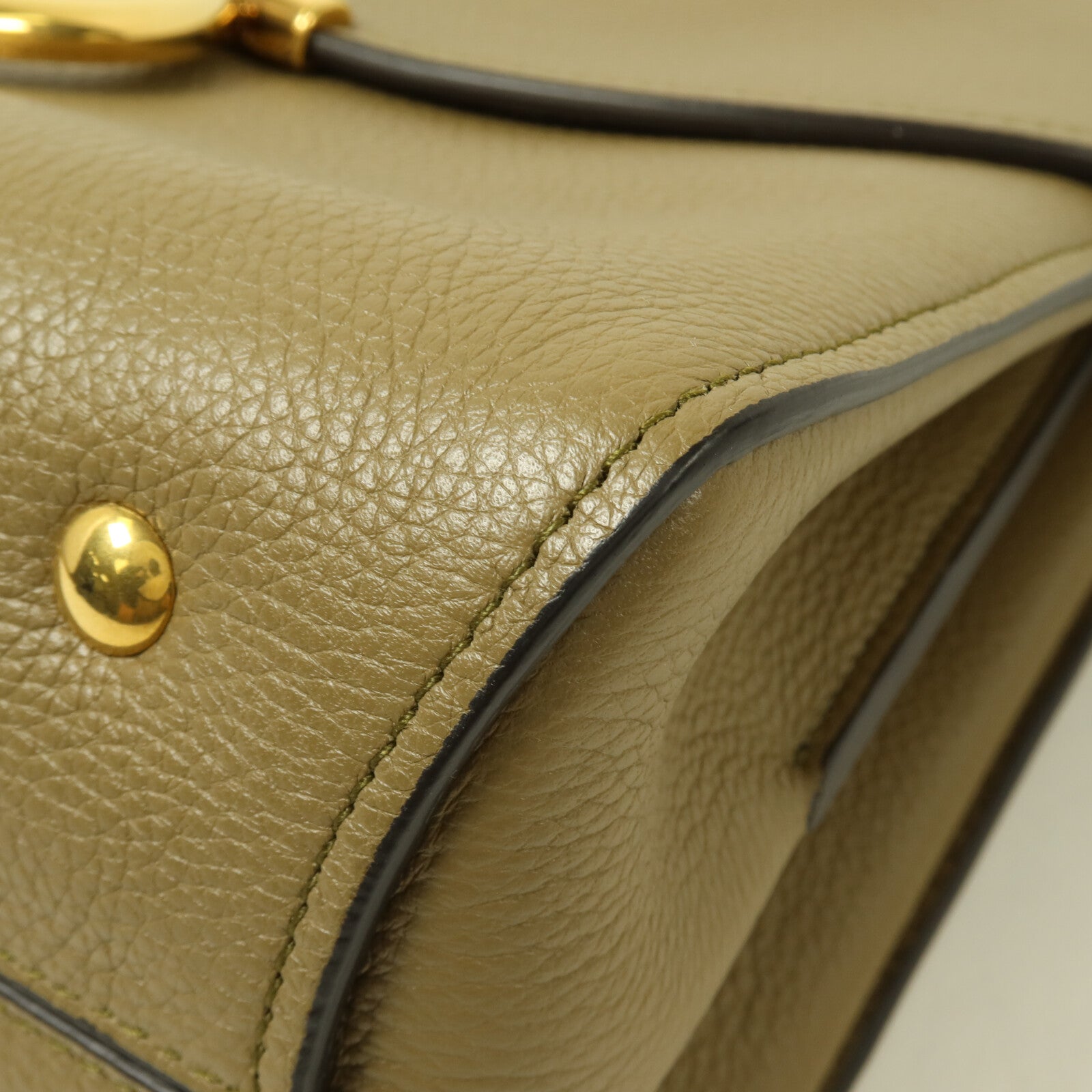 Salvatore Ferragamo 牛皮皮革Margot Gancini手挽肩背兩用袋
