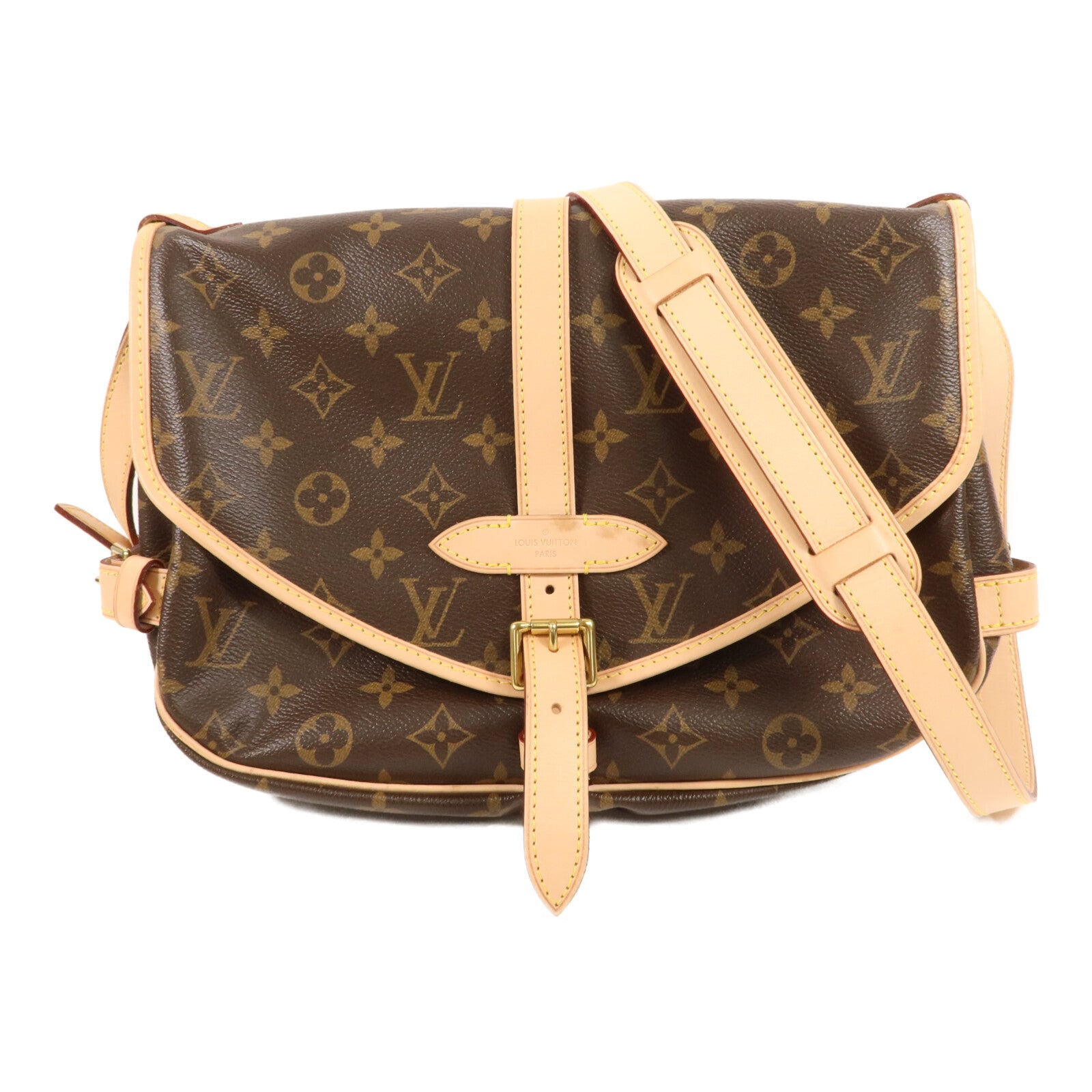LOUIS VUITTON Monogram Saumur 30肩背袋