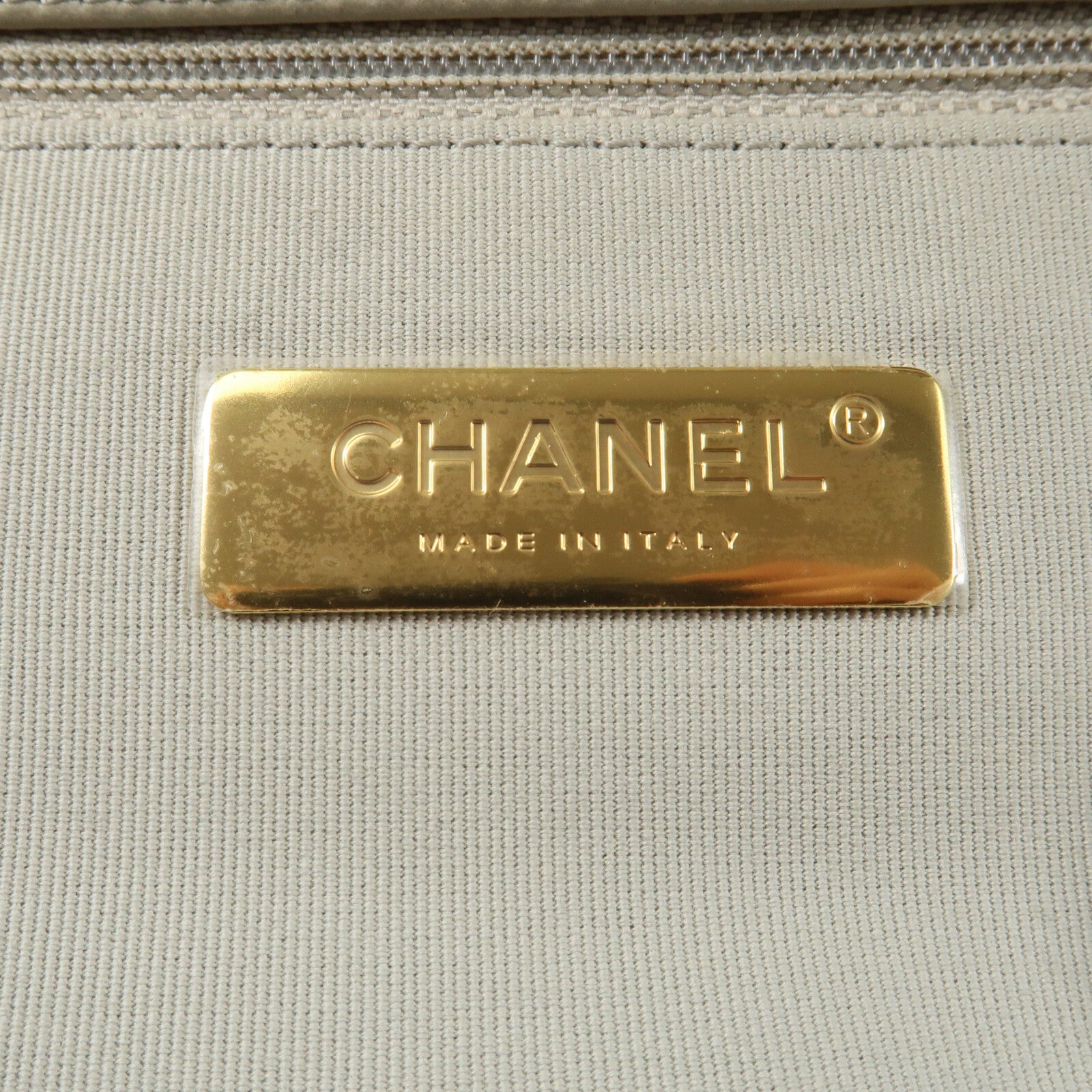 CHANEL 羊皮皮革Chanel 19鏈帶手挽肩背兩用袋