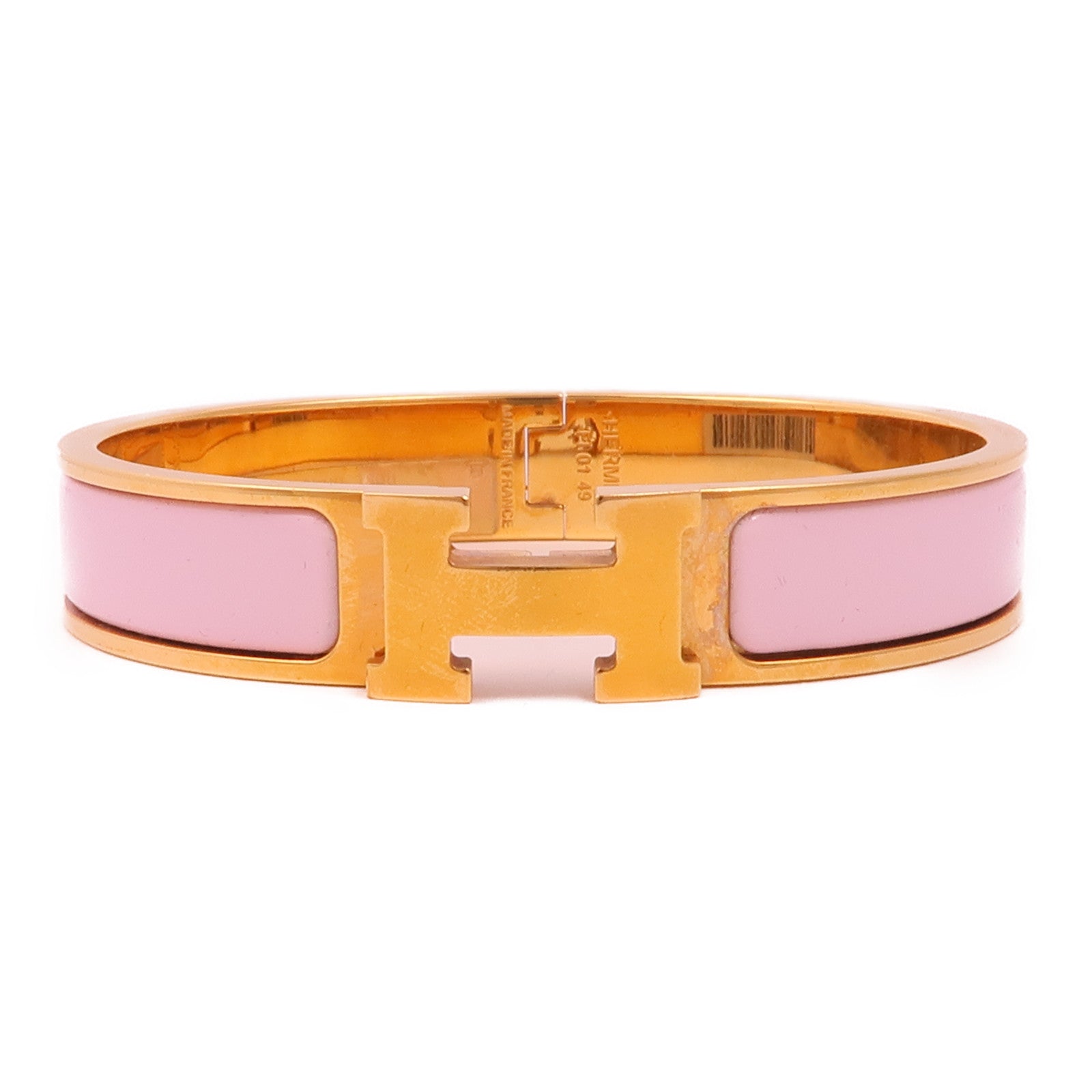 HERMES 金屬Clic H Bangle手鐲
