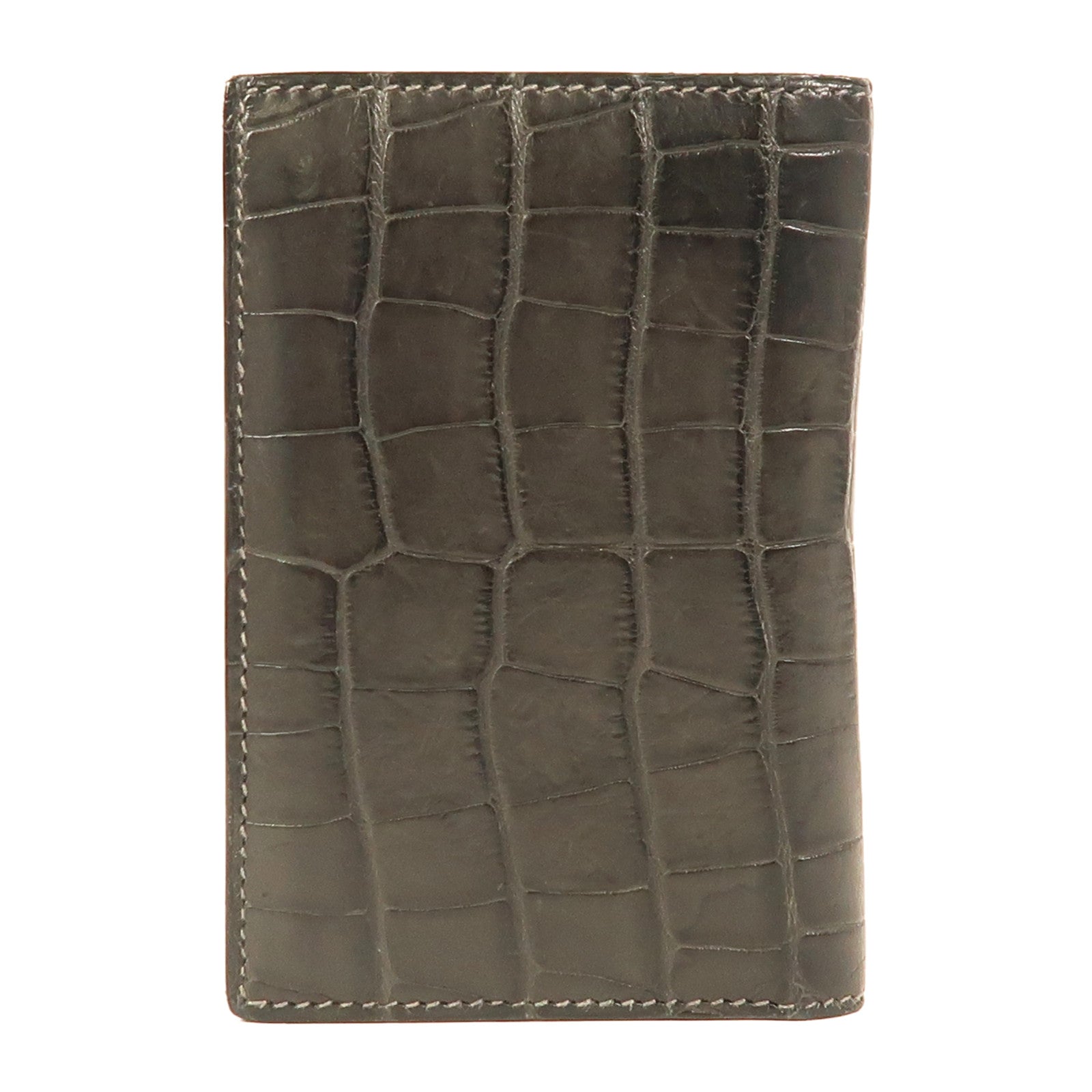 HERMES 【激減優惠】鱷魚皮革MC2 Euclide卡片套