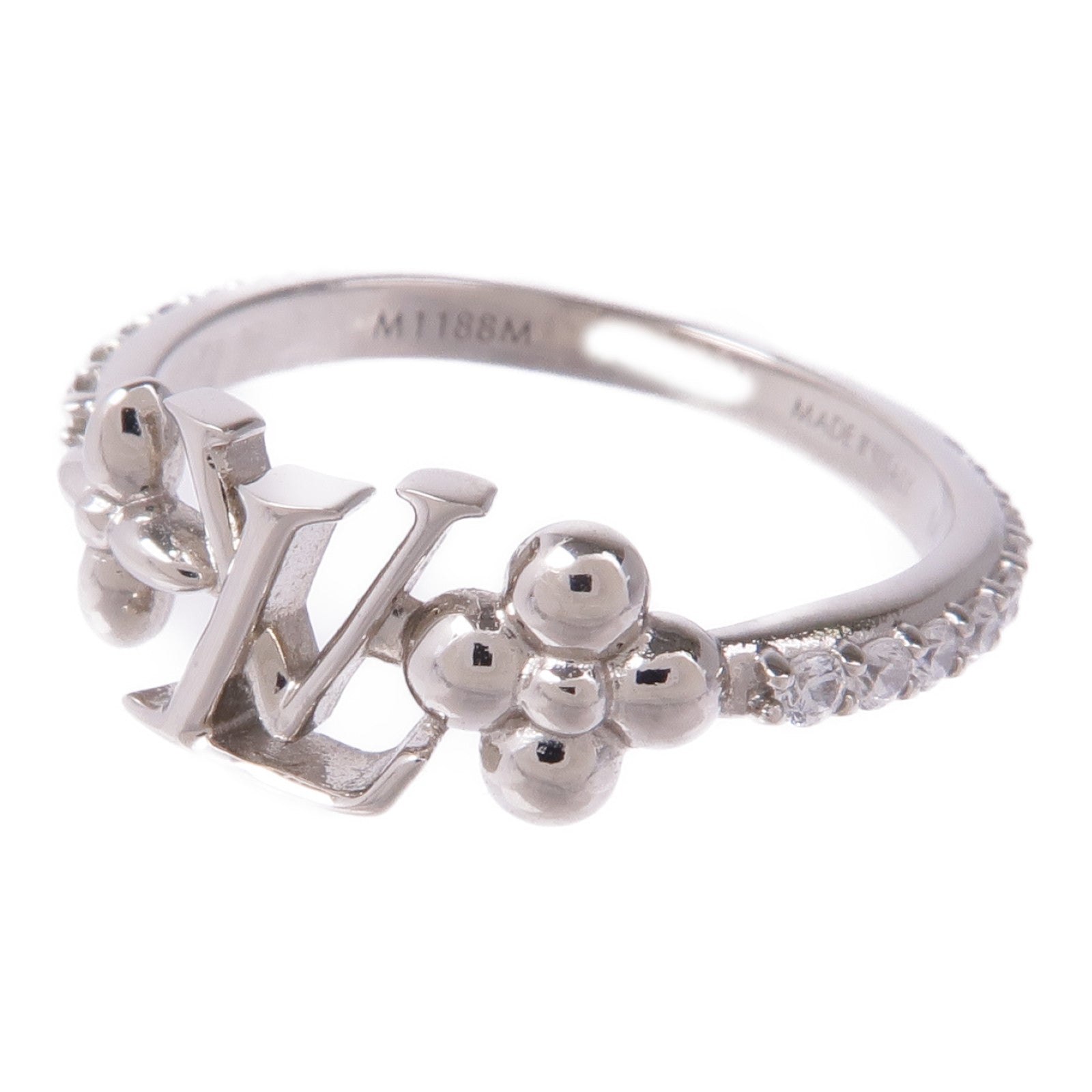 LOUIS VUITTON 金屬Iconic Ring戒指US#6.75