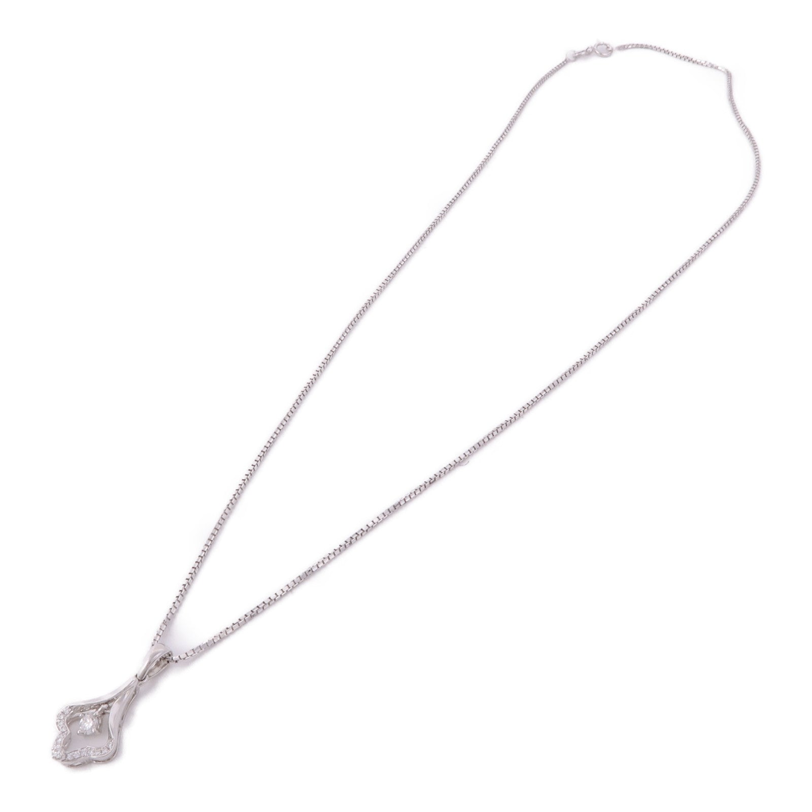 JEWELRY 【激減優惠】18K白金Diamond Necklace鑽石項鍊