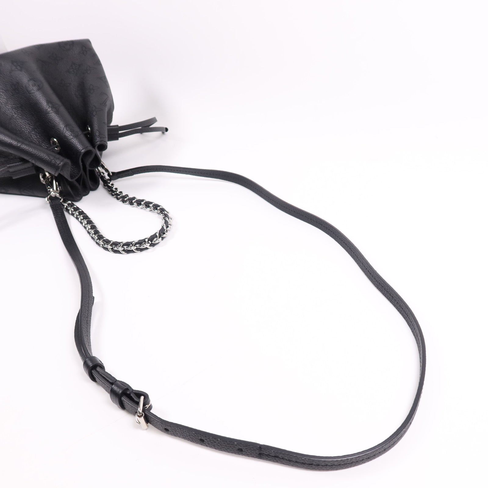 LOUIS VUITTON Mahina Bella銀扣手挽肩背兩用袋