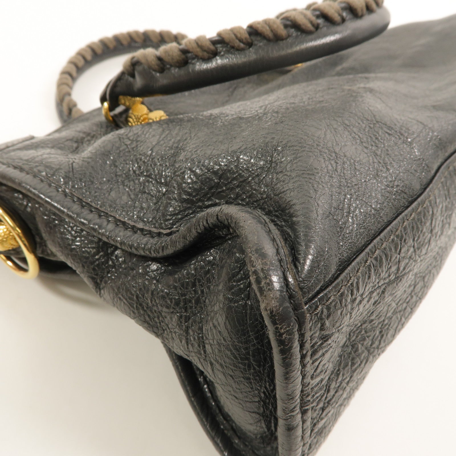 BALENCIAGA 羊皮皮革Giant New City手挽肩背兩用袋
