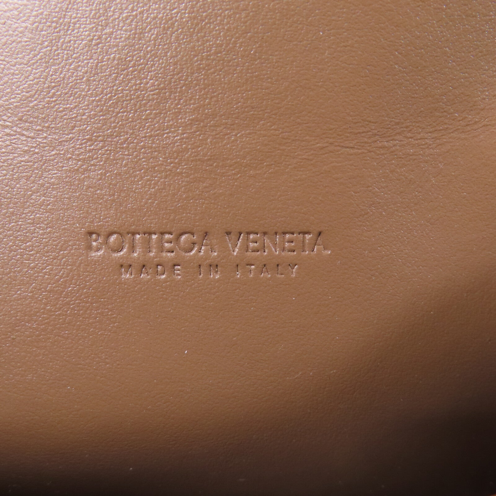 BOTTEGA VENETA 織紋皮革Card Holder金扣卡套