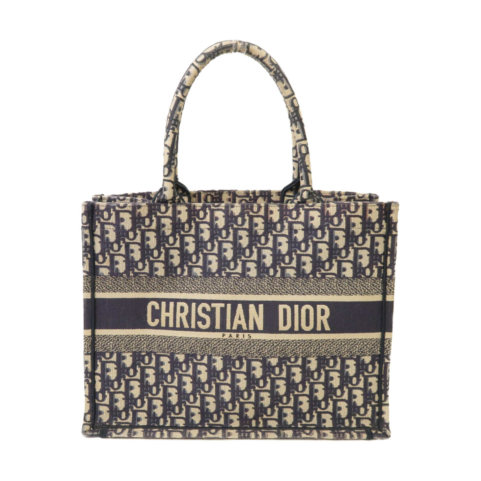 Dior 帆布Booktote手挽袋藍色
