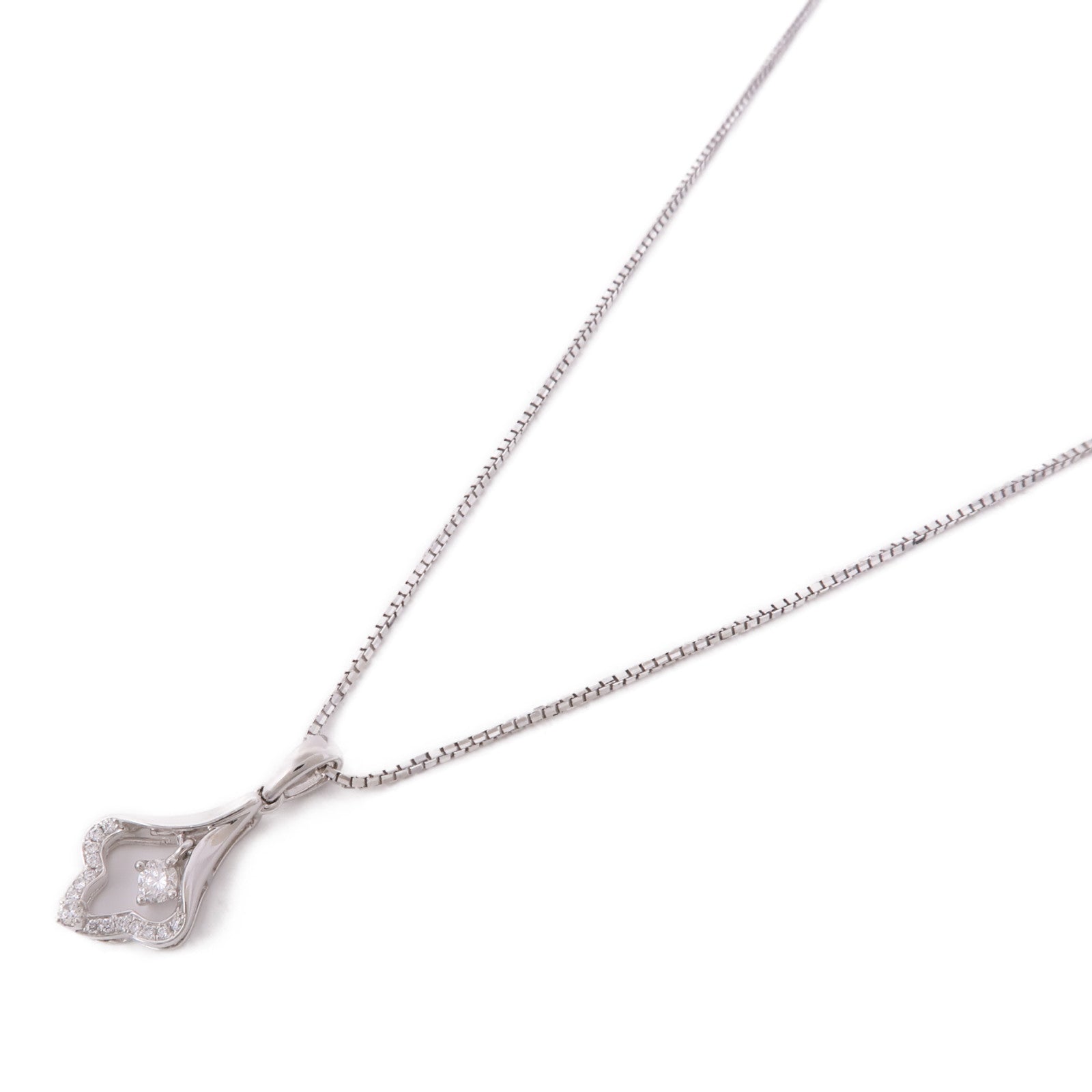 JEWELRY 【激減優惠】18K白金Diamond Necklace鑽石項鍊