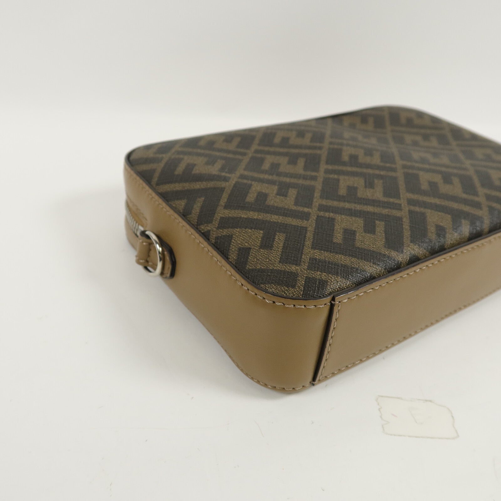 FENDI 塗層帆布Digonal Camera Case肩背袋