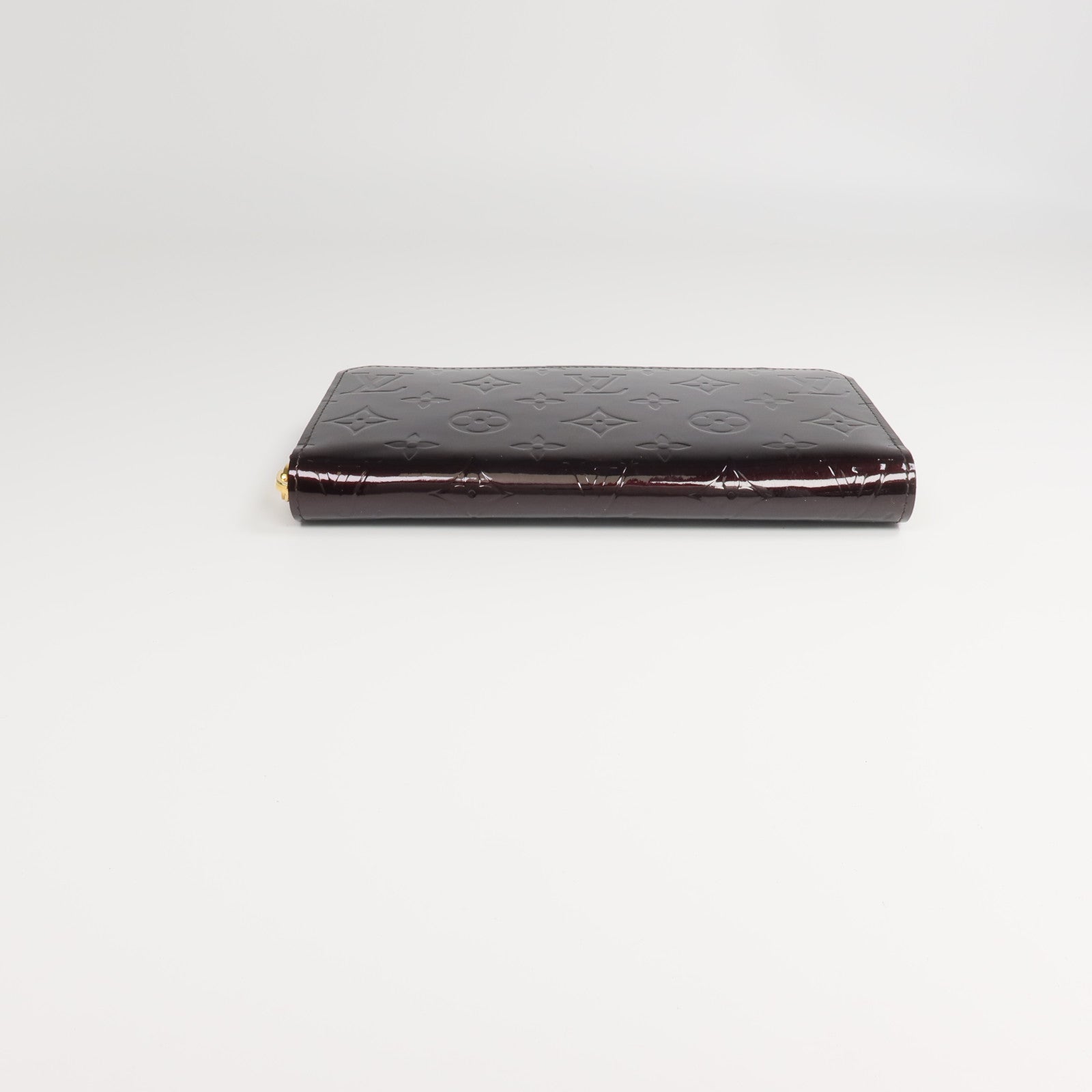 LOUIS VUITTON Monogram Vernis Zippy Long Wallet長錢包Amarante