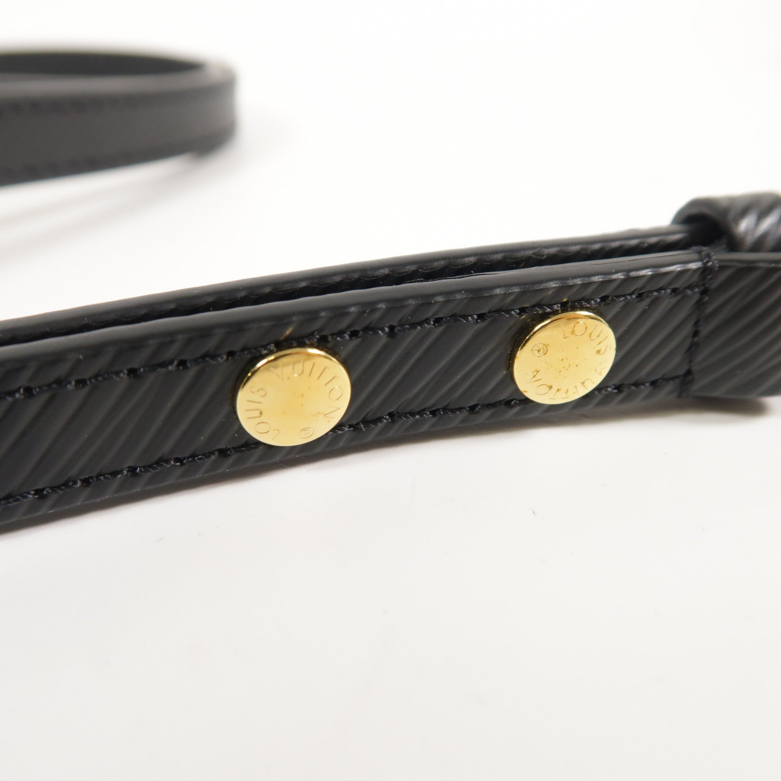 LOUIS VUITTON Epi Twisted MM金扣鏈帶手挽肩背兩用袋