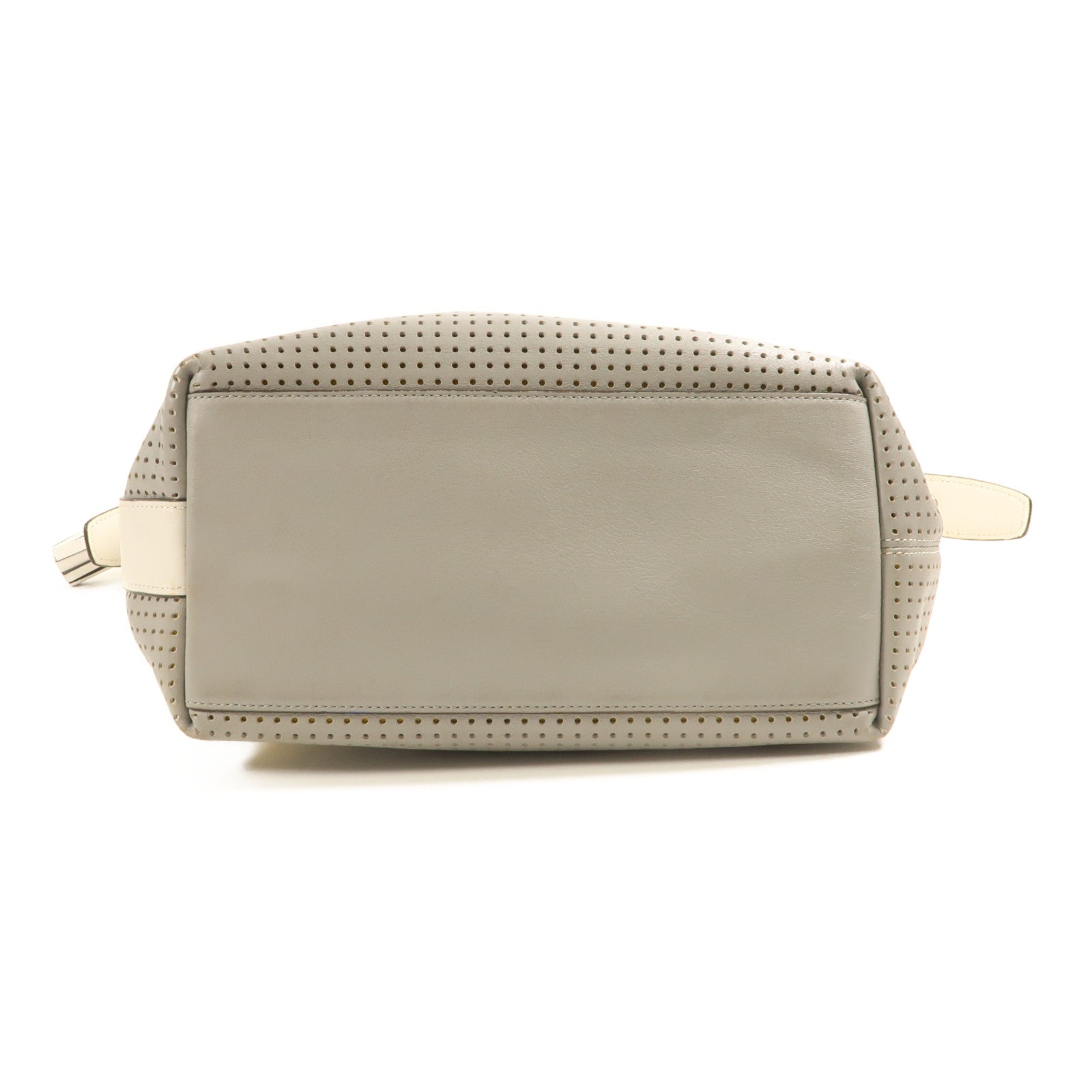 COACH SHW Shoulder Bag Leather White