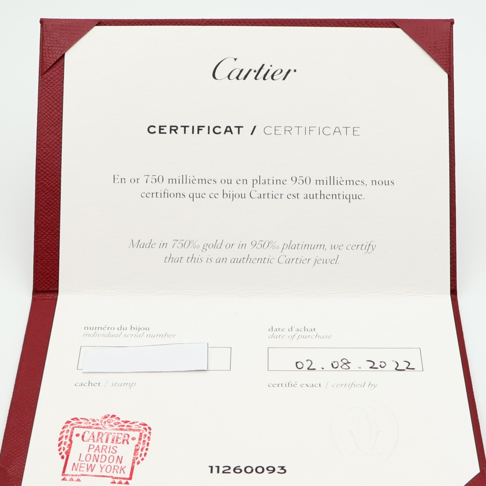 CARTIER 18K玫瑰金Love Bangle SM Paved鑽石手鐲Cartier#16