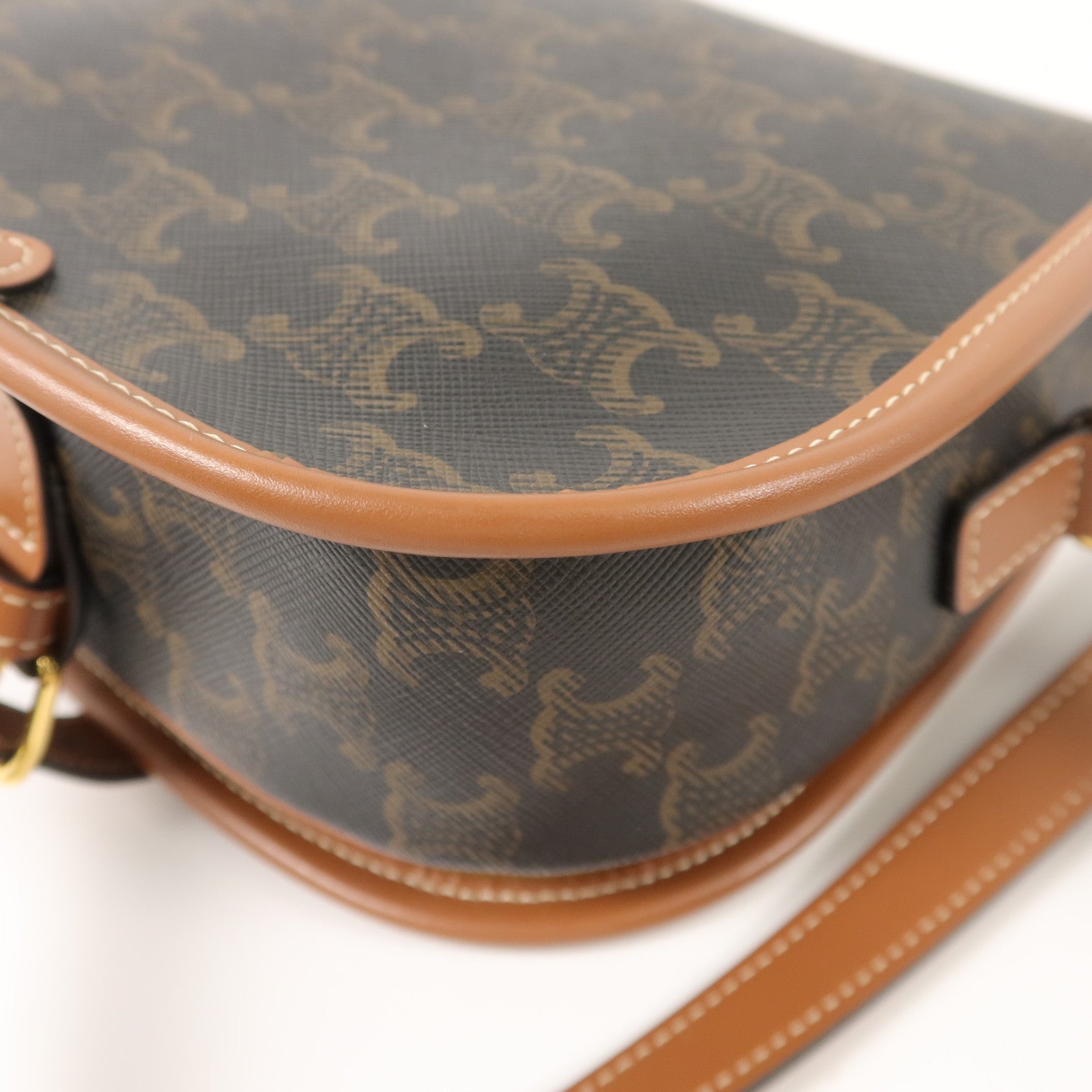 CELINE 塗層帆布Folco肩背袋