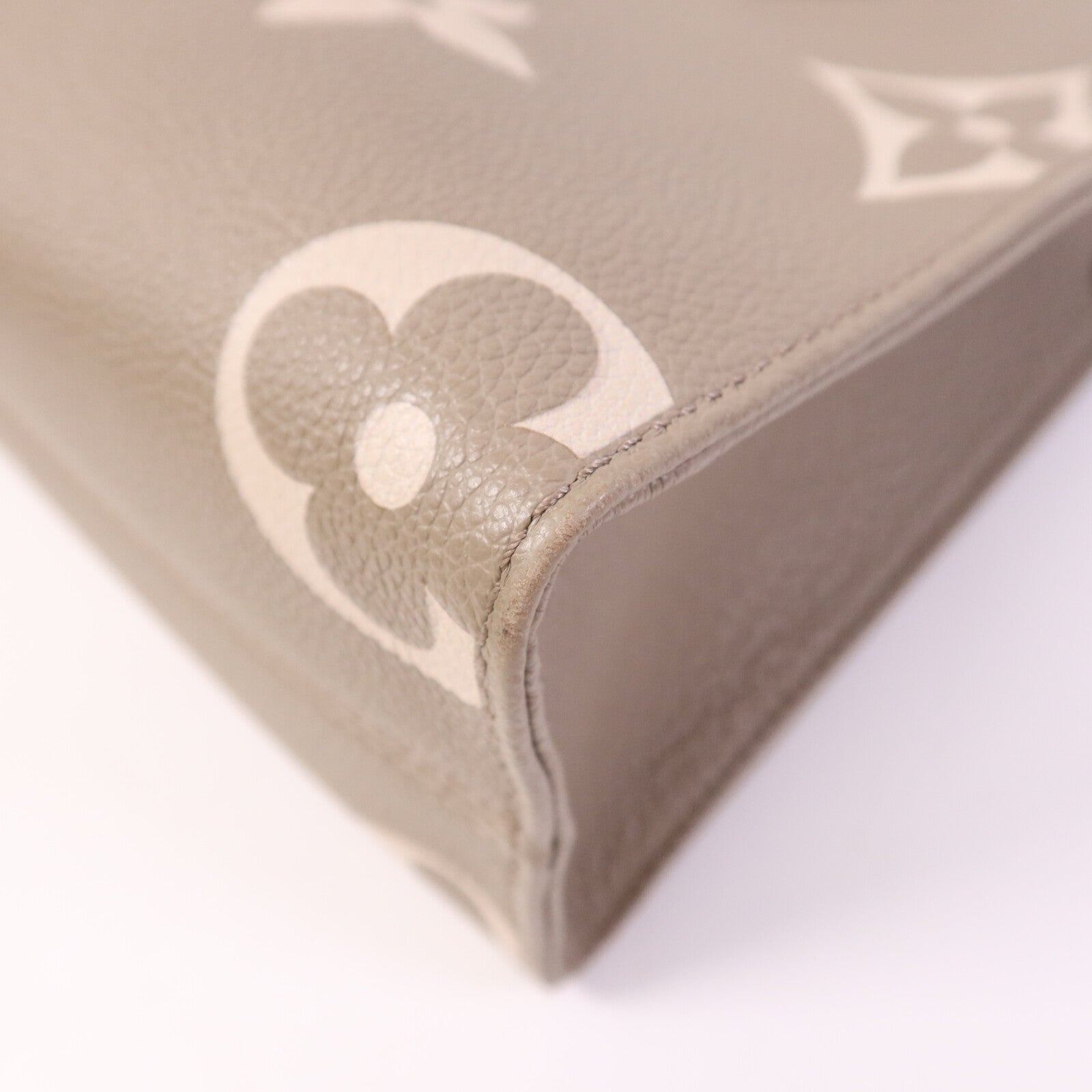 LOUIS VUITTON Monogram Empreinte On The Go PM金扣手挽肩背兩用袋