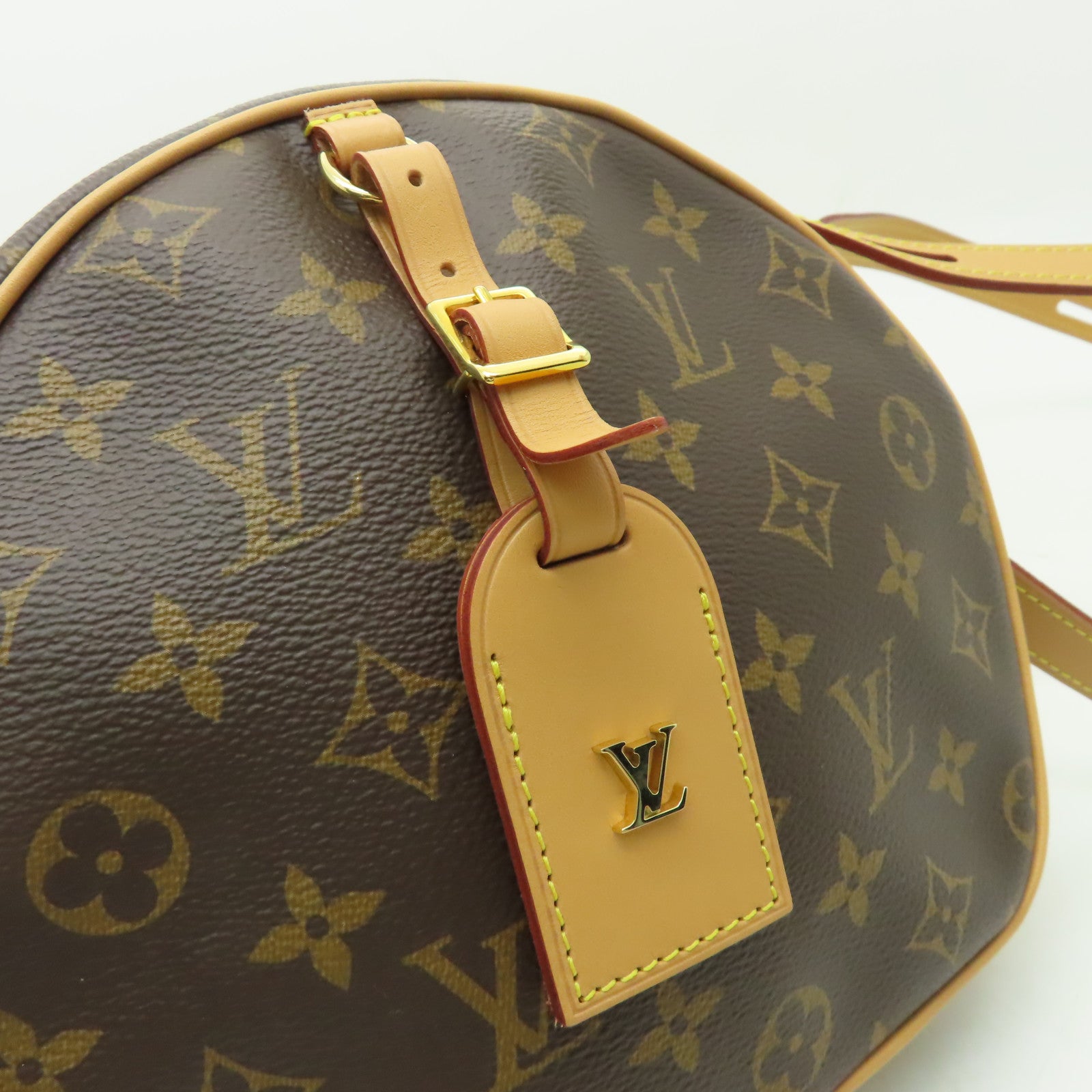 LOUIS VUITTON 【激減優惠】Monogram Boite Chapeau Souple MM金扣肩背袋啡色