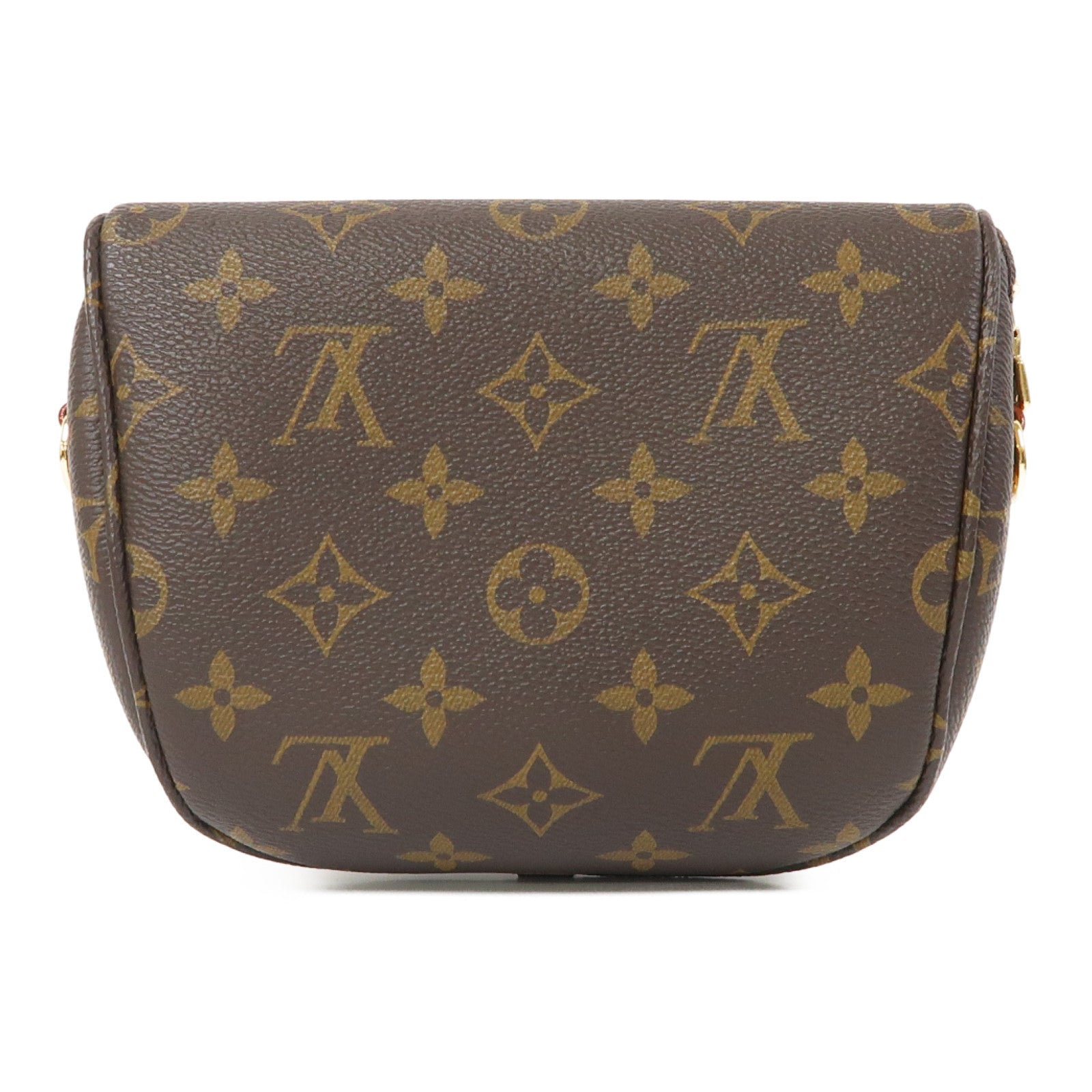 LOUIS VUITTON Monogram Mini Bumbag金扣肩背袋啡色
