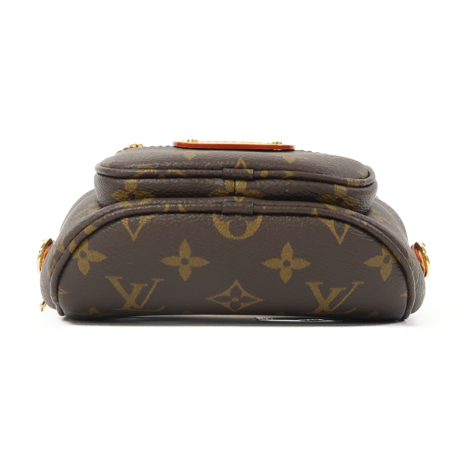 LOUIS VUITTON Monogram Mini Bumbag金扣肩背袋啡色