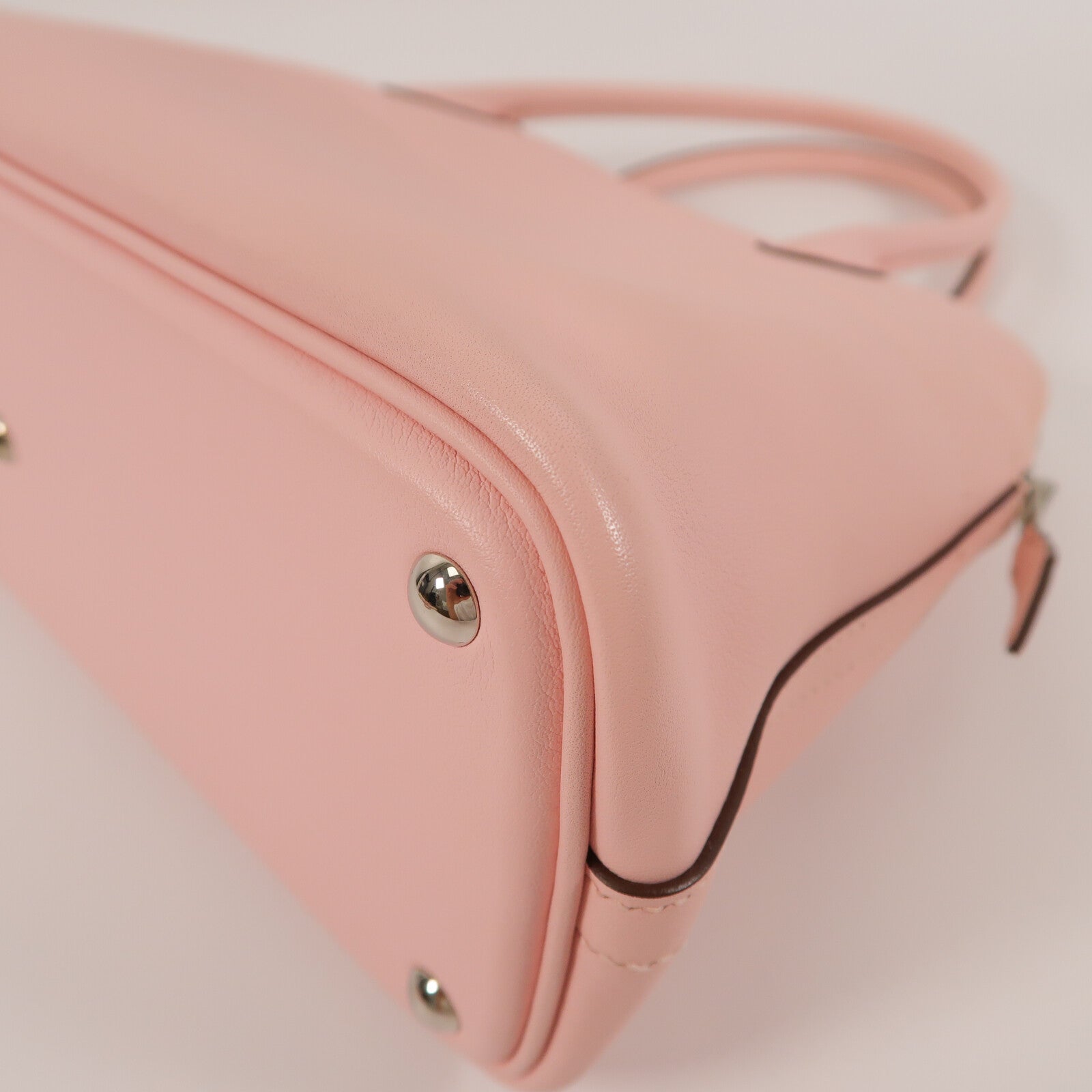 HERMES Swift皮革Bolide 27手挽肩背兩用袋Rose Sakura