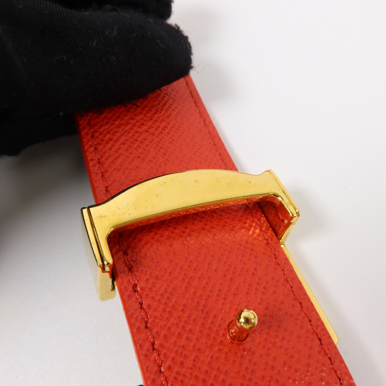 LOUIS VUITTON Monogram LV Initiales 90cm Belt皮帶