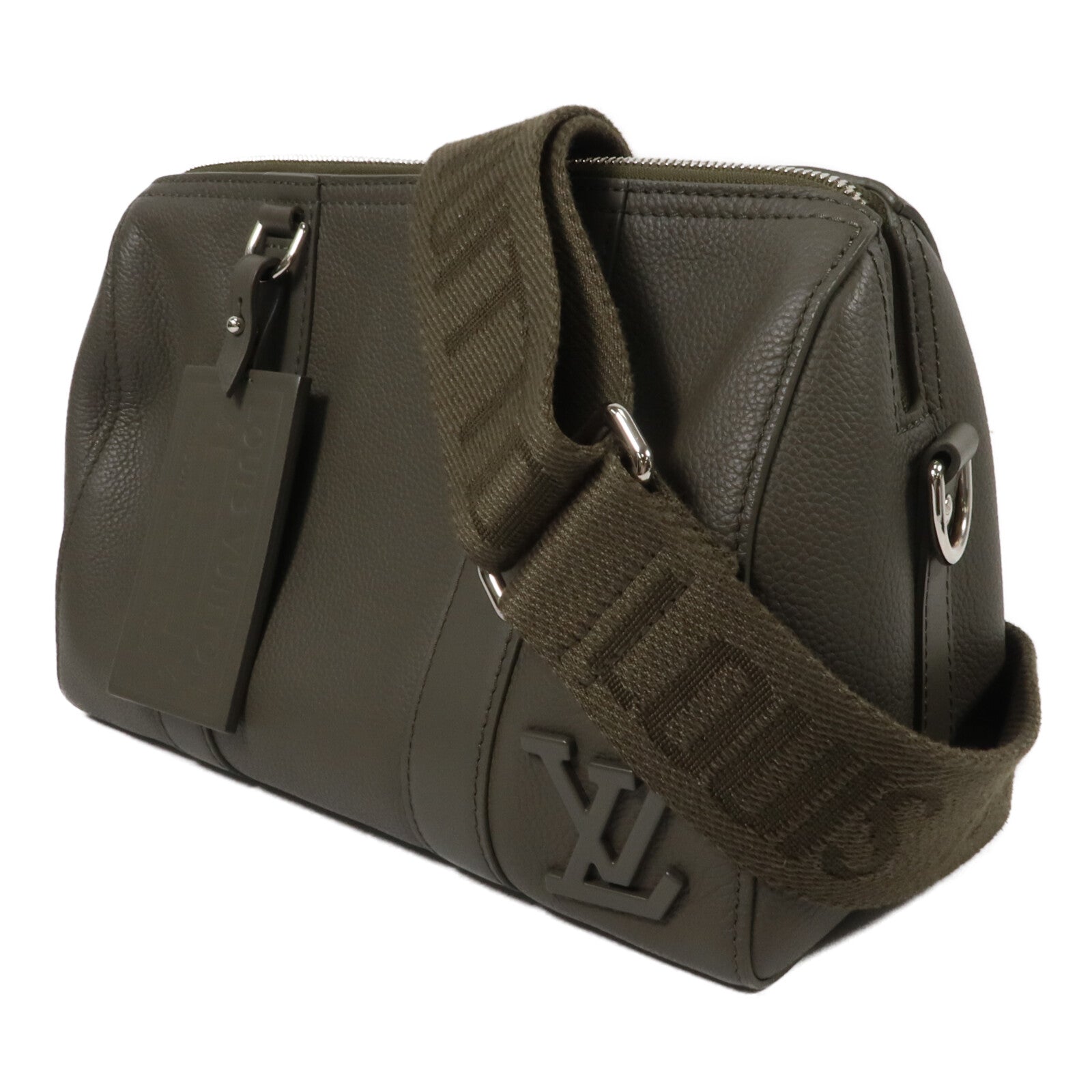 LOUIS VUITTON 牛皮皮革Keepall 25肩背袋