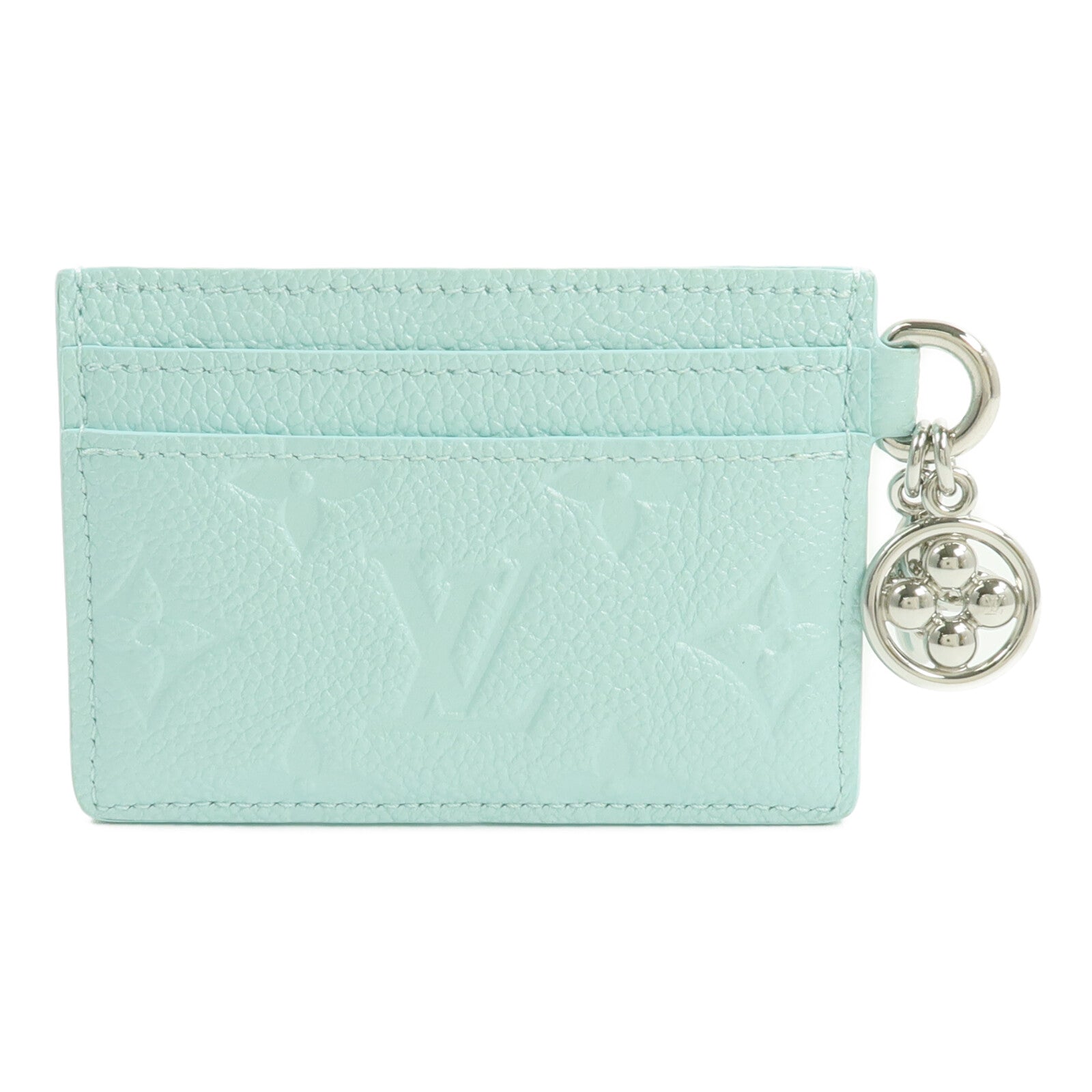 LOUIS VUITTON Monogram Empreinte Lv Charm Card Holder卡片套