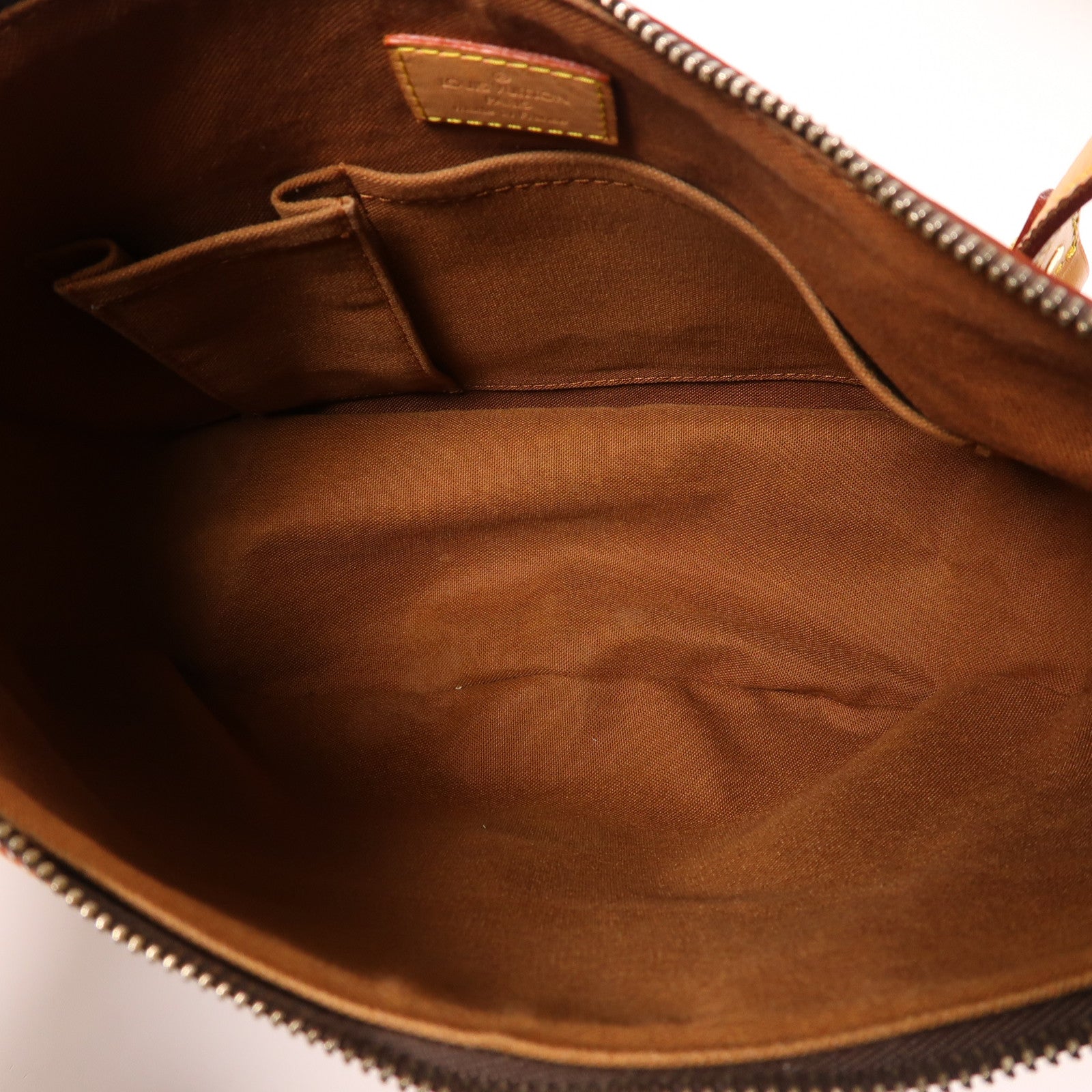 LOUIS VUITTON Monogram Tulum PM金扣肩背袋啡色