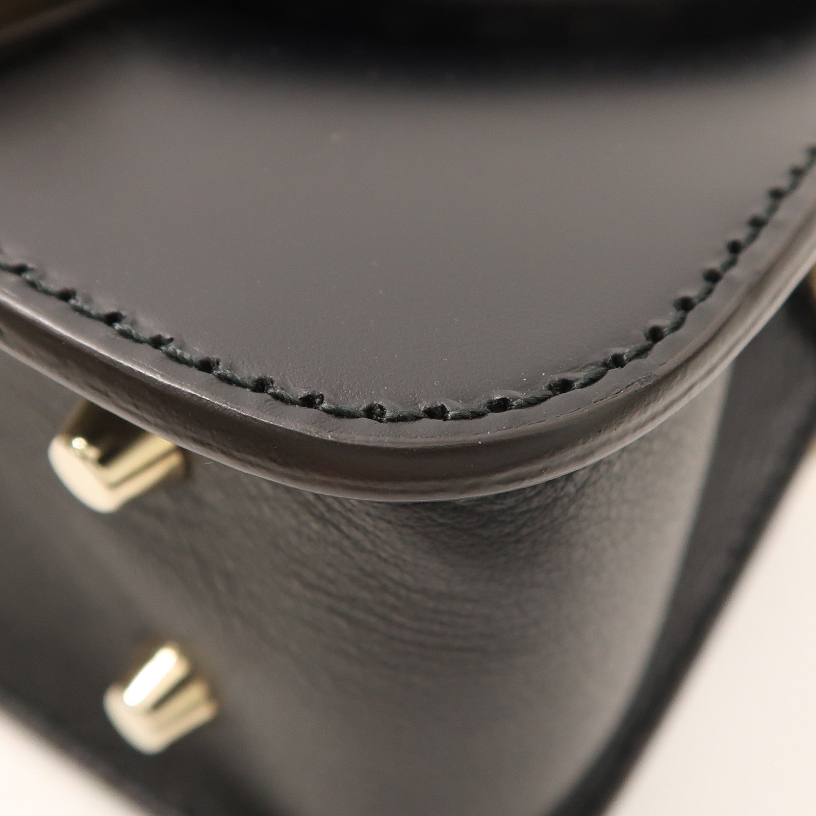 Furla 牛皮皮革Chain Shoulder金扣鏈帶肩背袋