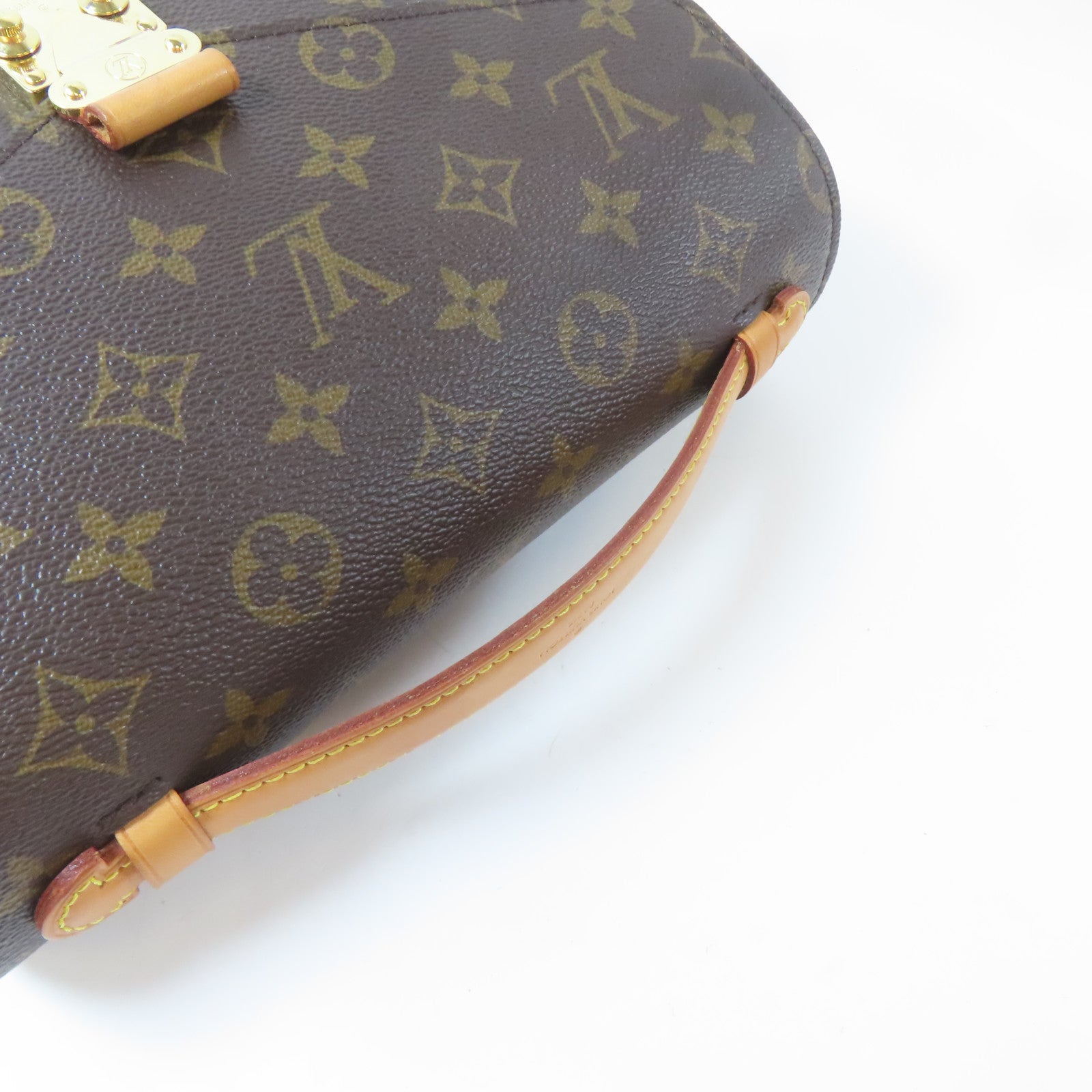 LOUIS VUITTON Monogram Pochette Metis金扣手挽肩背兩用袋啡色